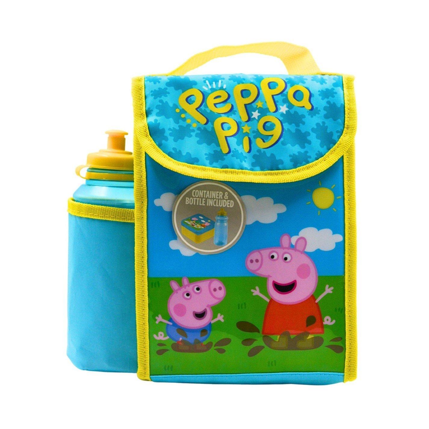 Peppa Pig  Kids Hox Lunch Bag Set - 