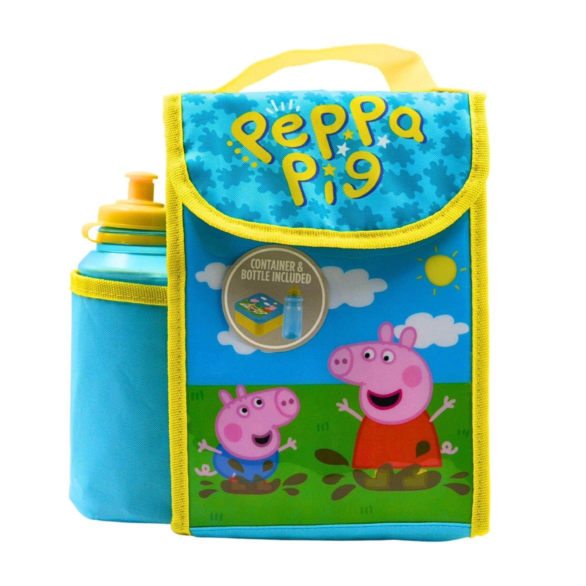 Multi - Peppa Pig - Peppa Pig Lunch Bag Set - 3