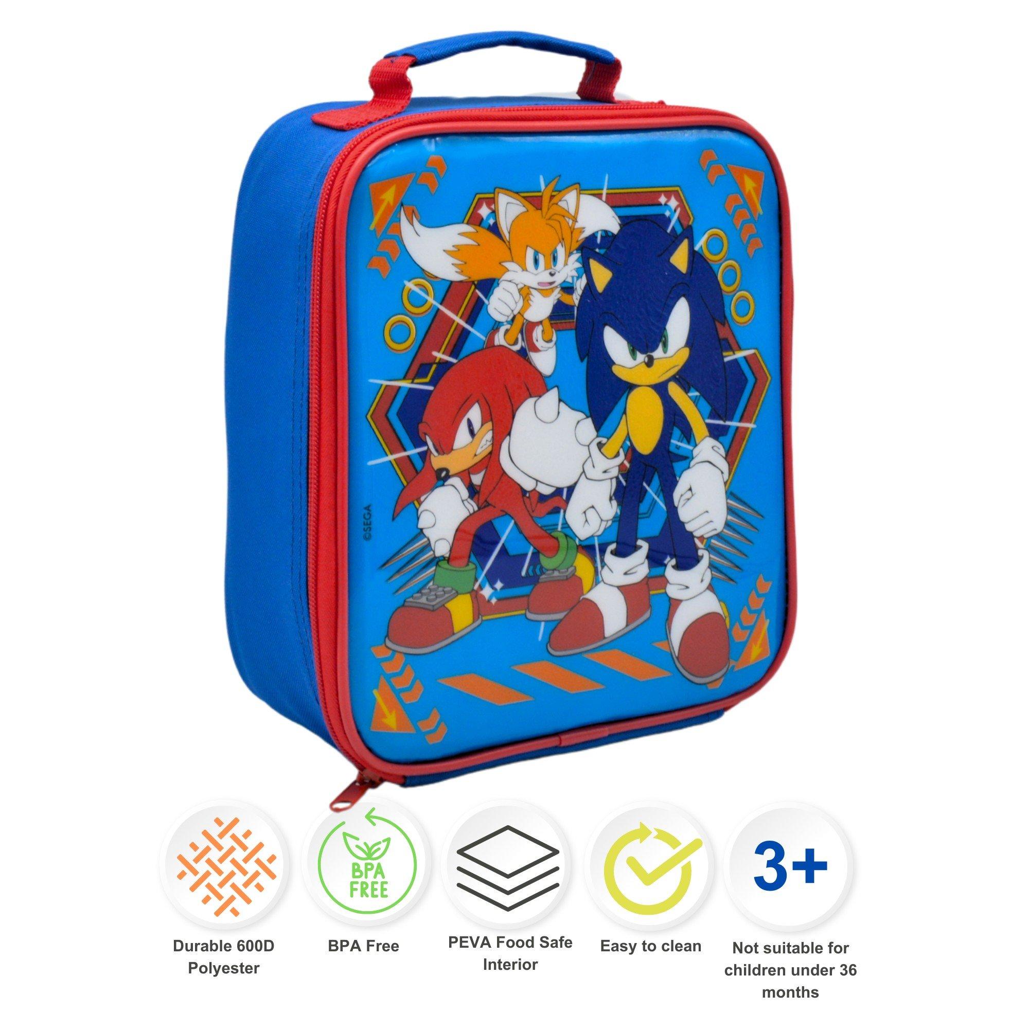 Multi - Sonic the Hedgehog - Sonic The Hedgehog Insulated Lunch Bag - 3