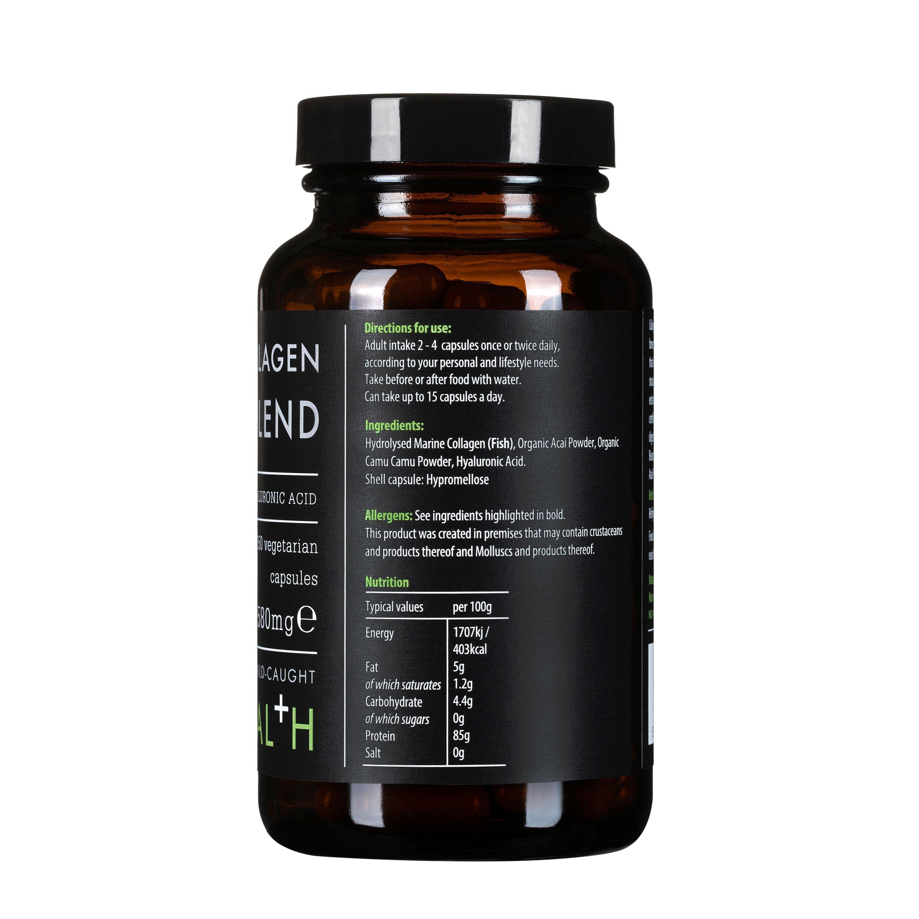 Black - Kiki Health - Marine Collagen Beauty Blend Vegicaps - 2