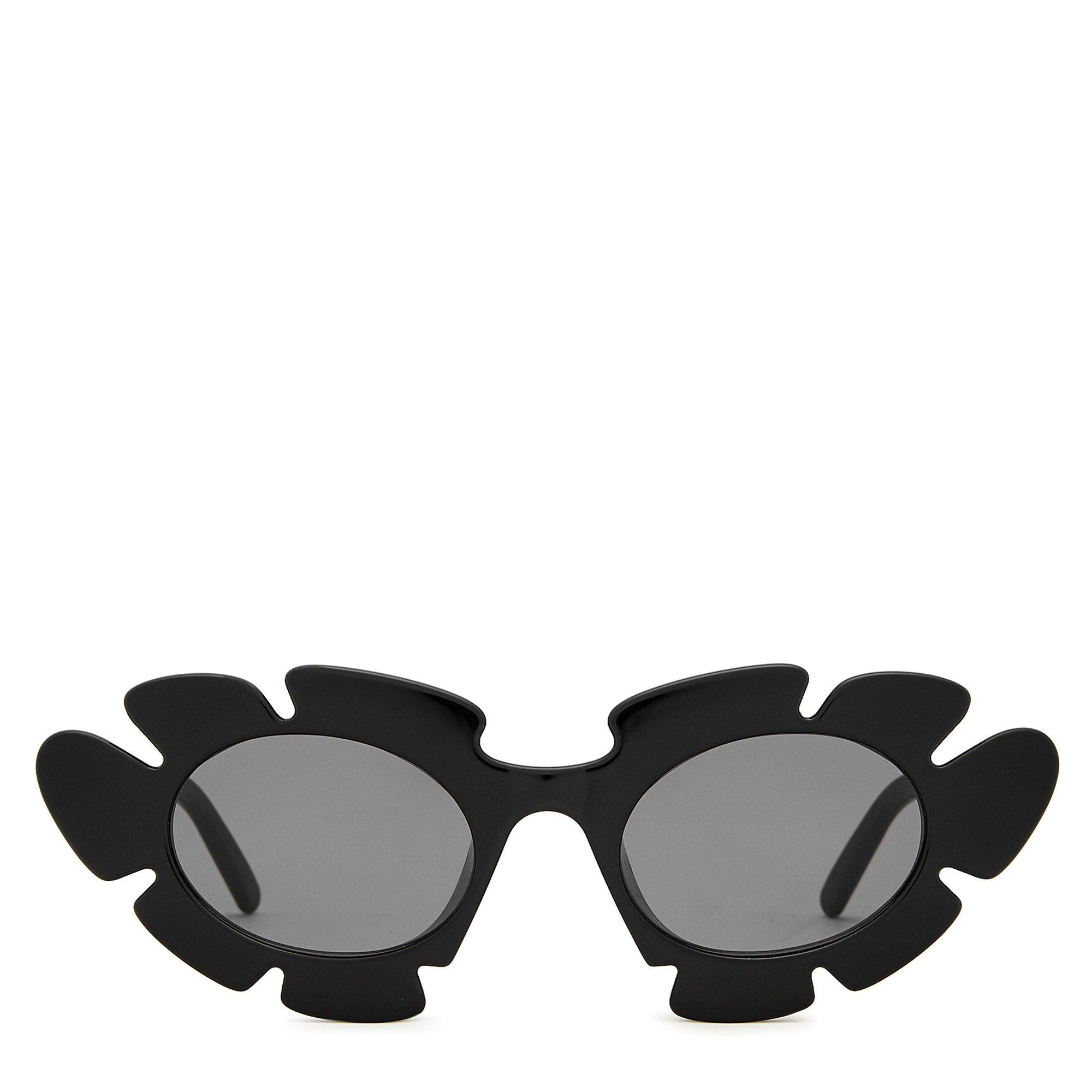 BLACK - Loewe - Women's Flower Cat Eye Sunglasses - 2