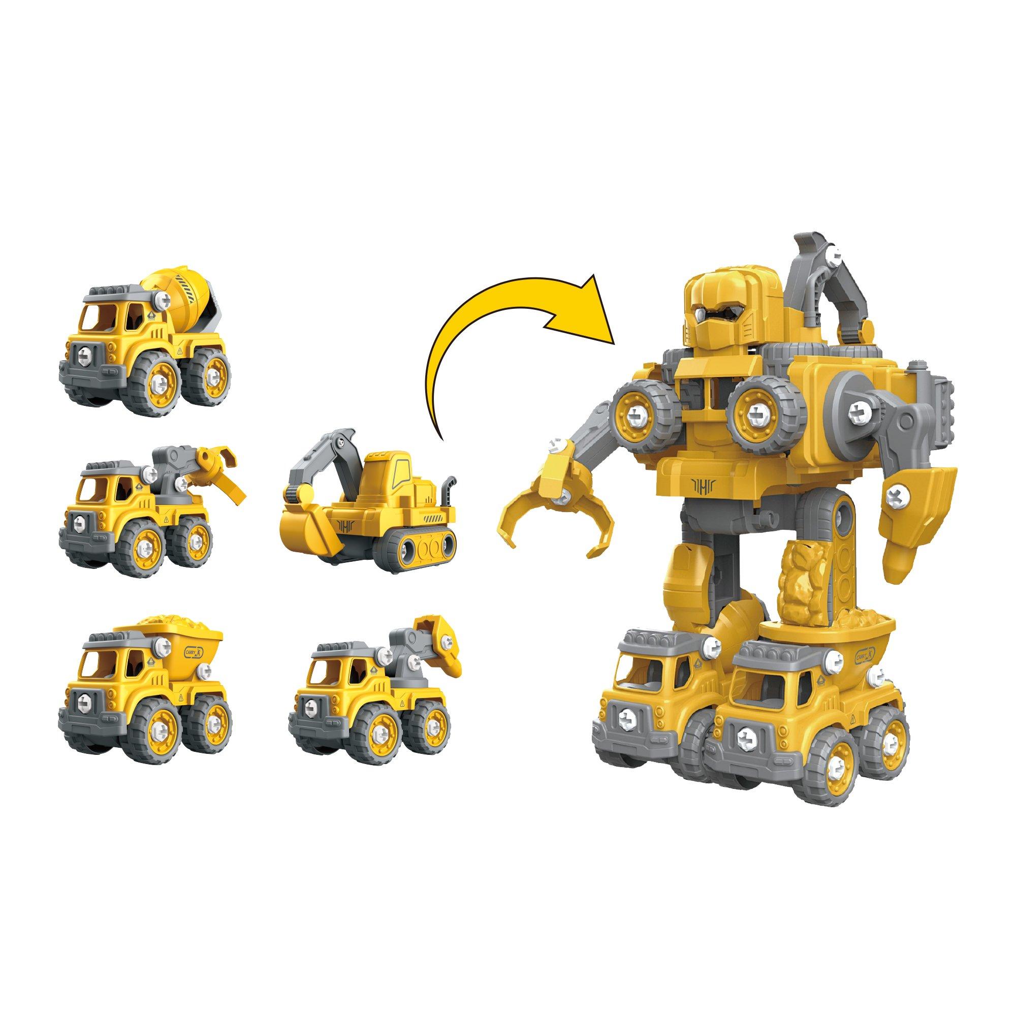 Multi - Toylife - TL Transforming Toy 5-in-1 Robot Vehical 00 - 1
