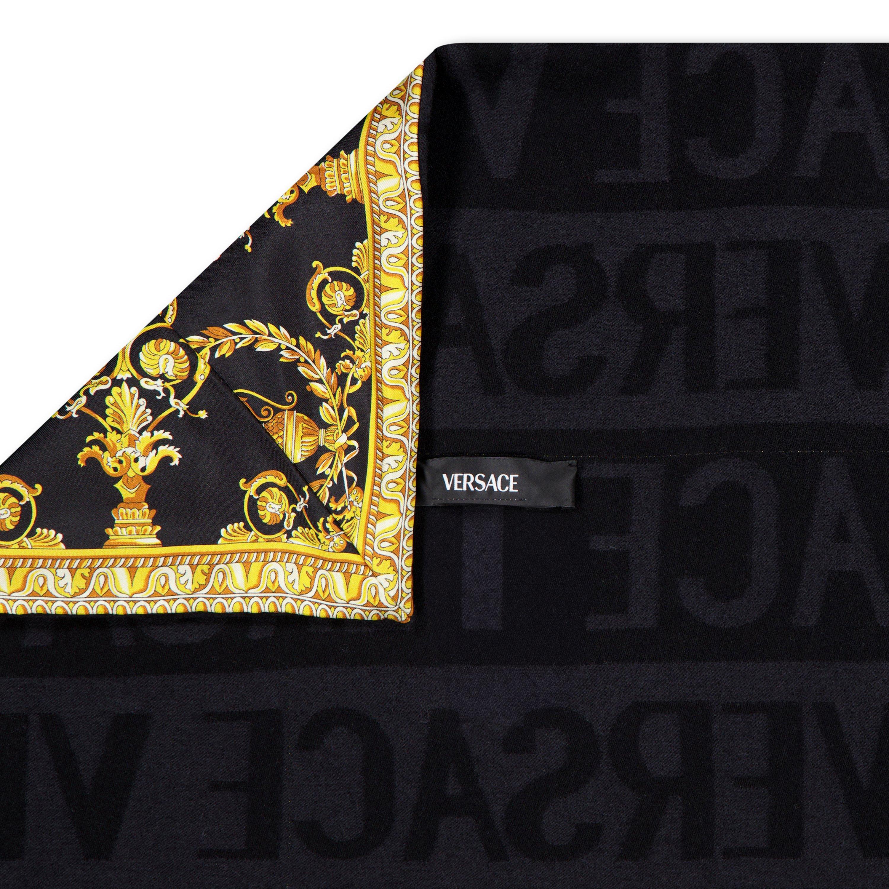 Black Gold - Versace Home - I Love Baroque Blanket - 2