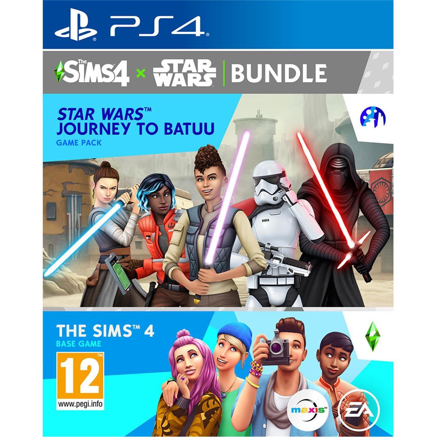PS4 - EA - The Sims 4 Plus Star Wars Journey to Batuu Bundle - 1