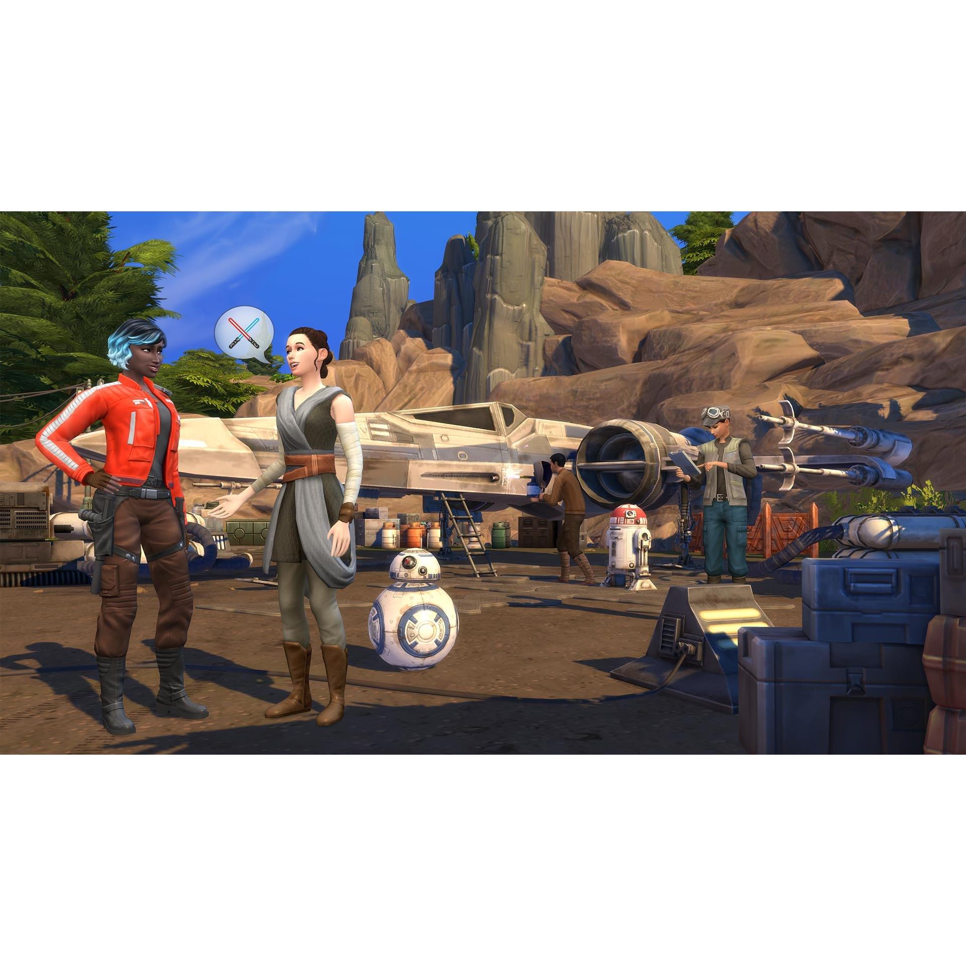 PS4 - EA - The Sims 4 Plus Star Wars Journey to Batuu Bundle - 3