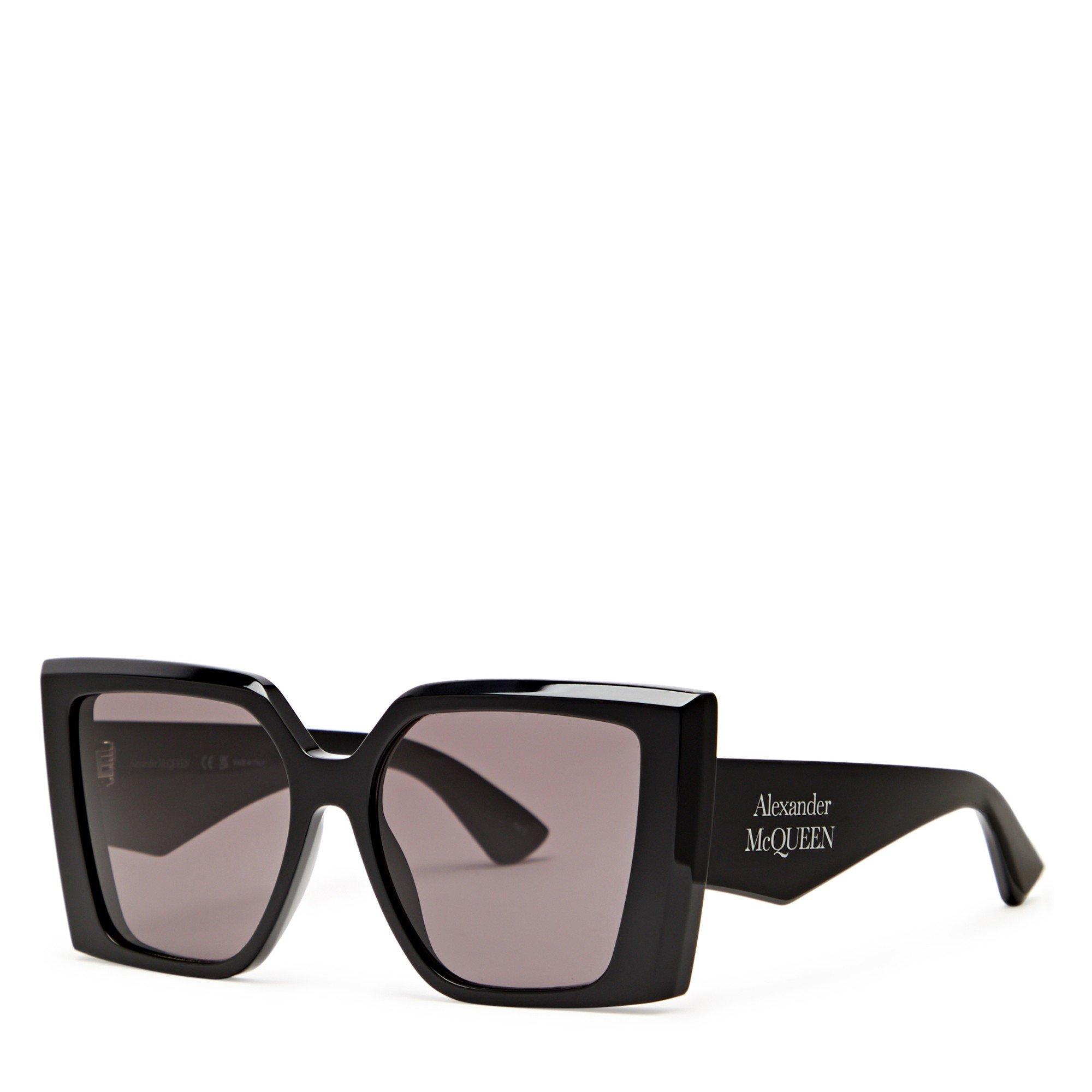 BLACK - Alexander McQueen - AMQ F SQUARE ACETATE SG