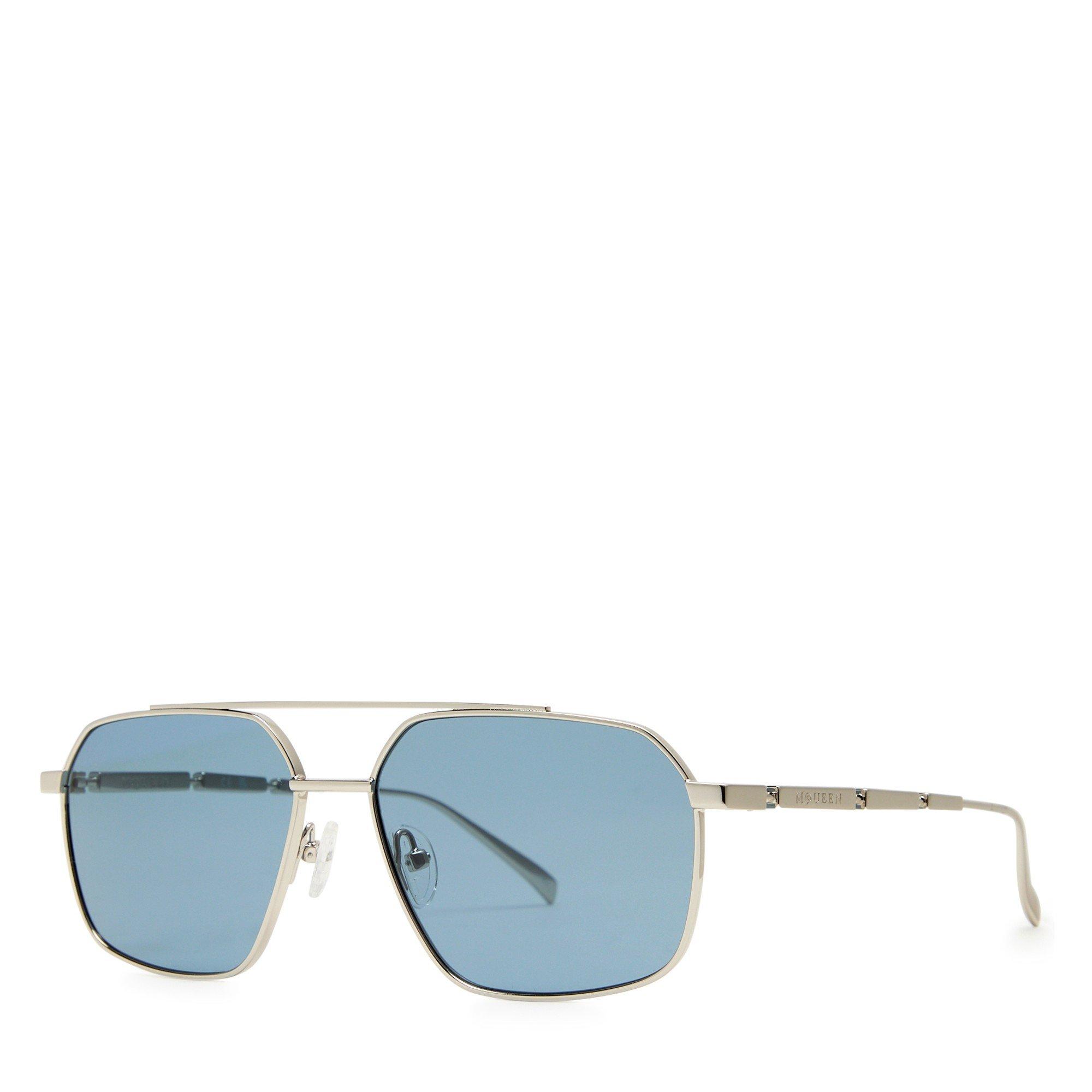 SILVER - Alexander McQueen - AMQ M AVIATOR METAL SG