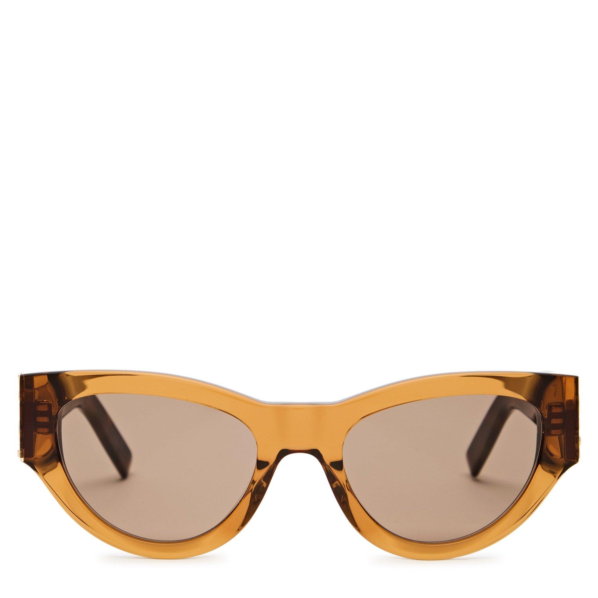 BROWN HAVANA - Saint Laurent - SL F CATEYE  ACETATE SG - 2