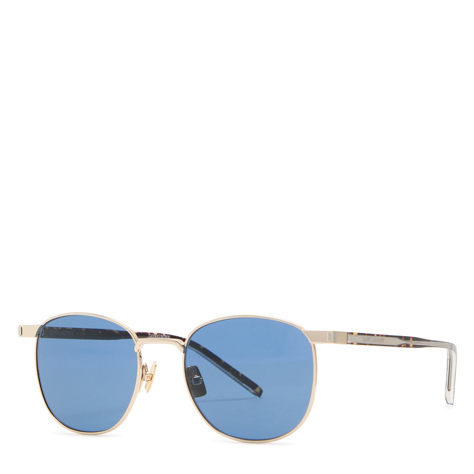 GOLD AND OTHER - Saint Laurent - SL M ROUND RESIN SG - 1