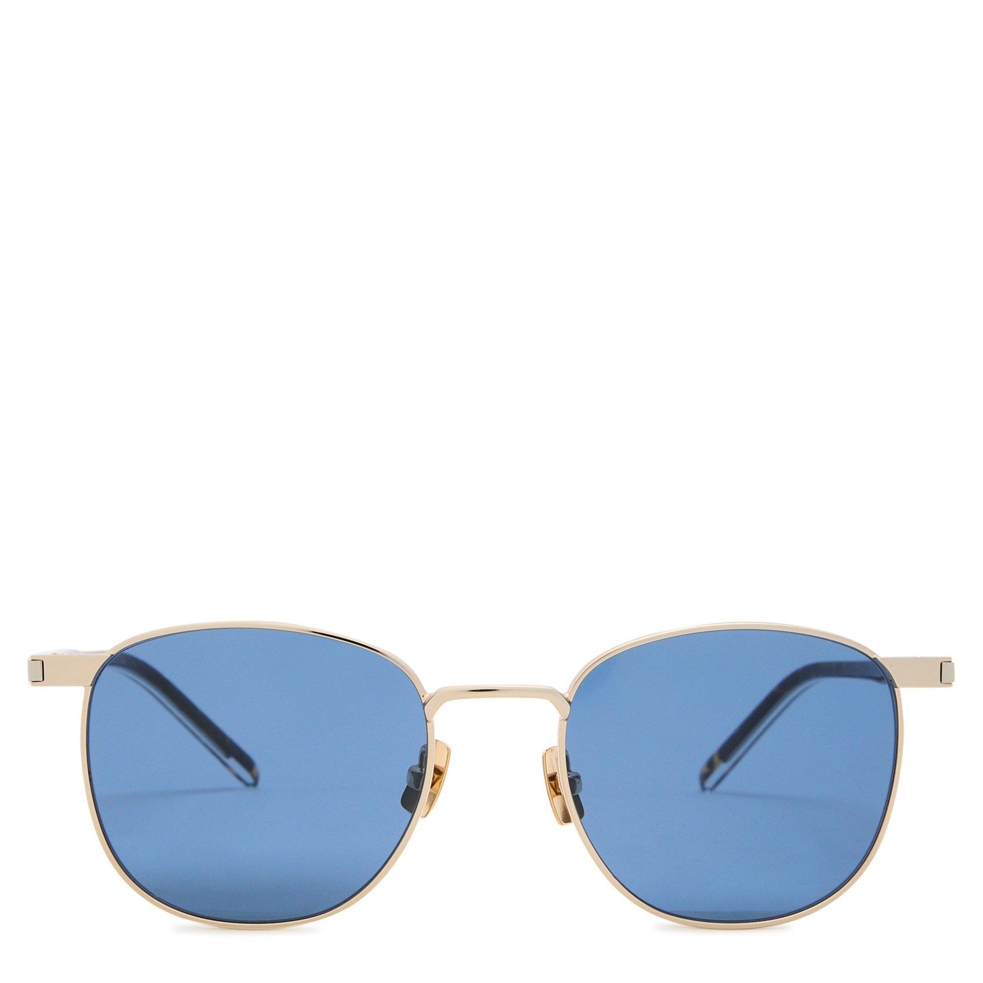 GOLD AND OTHER - Saint Laurent - SL M ROUND RESIN SG - 2