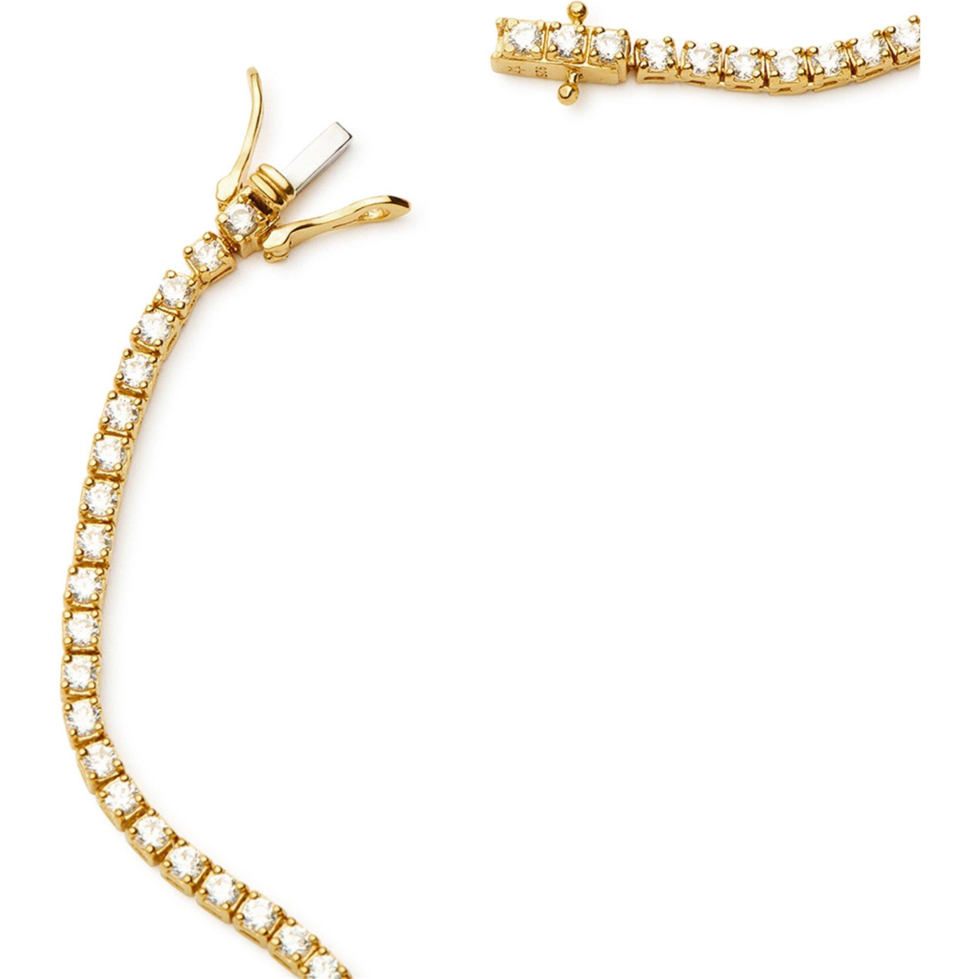 GOLD - Missoma - CLASSIC TENNIS NECKLACE - 4