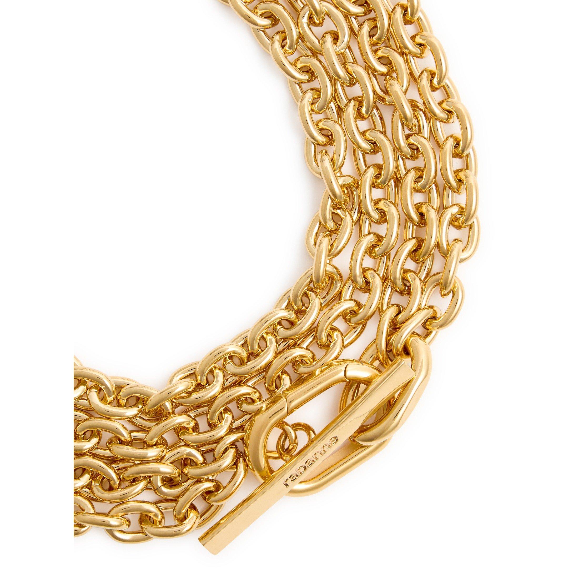 GOLD - Rabanne - Women's Gold Chain Necklace - 2