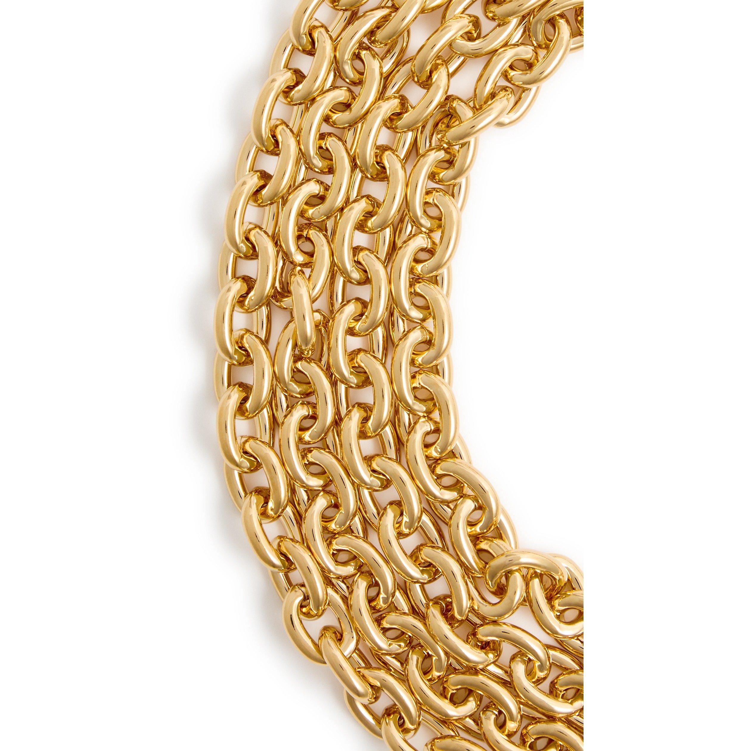 GOLD - Rabanne - Women's Gold Chain Necklace - 4