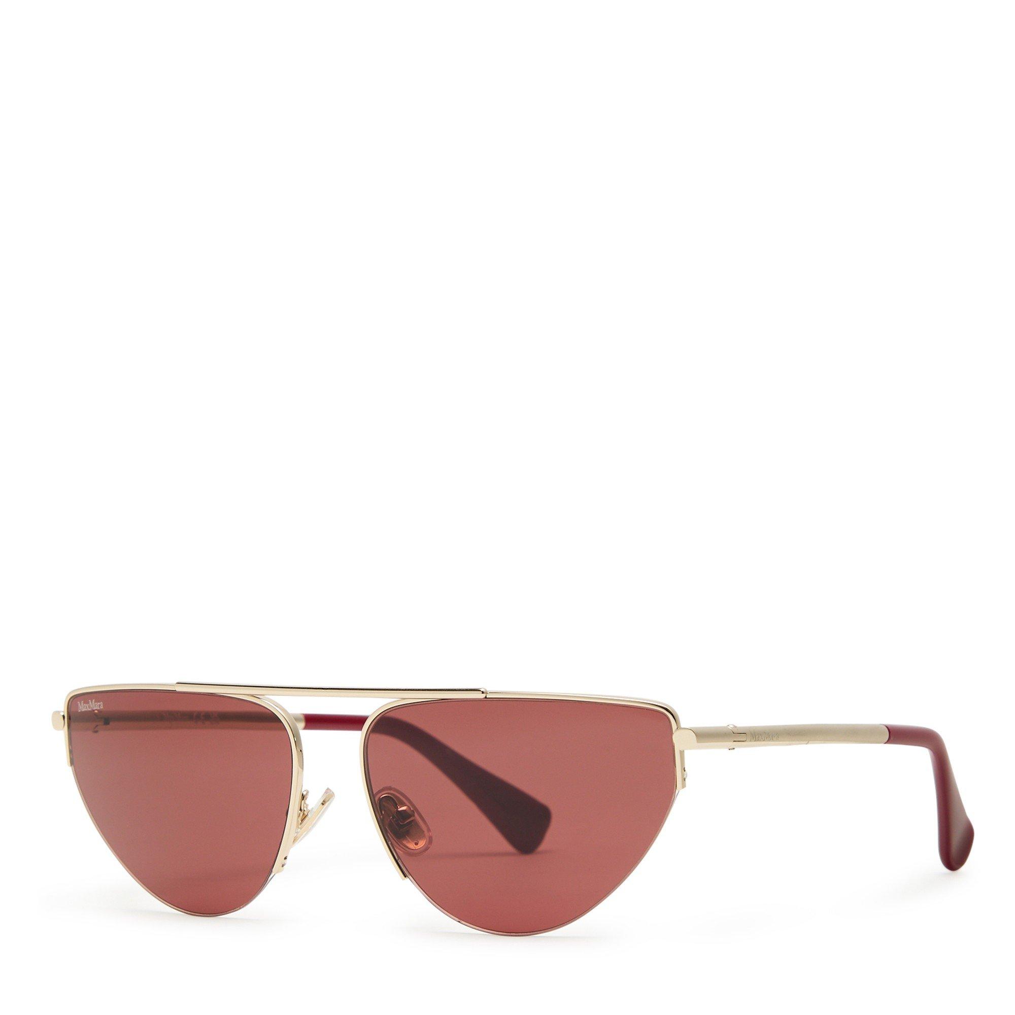 Max Mara | MM F CAT EYE AVIATOR METAL SG | HARVEY NICHOLS