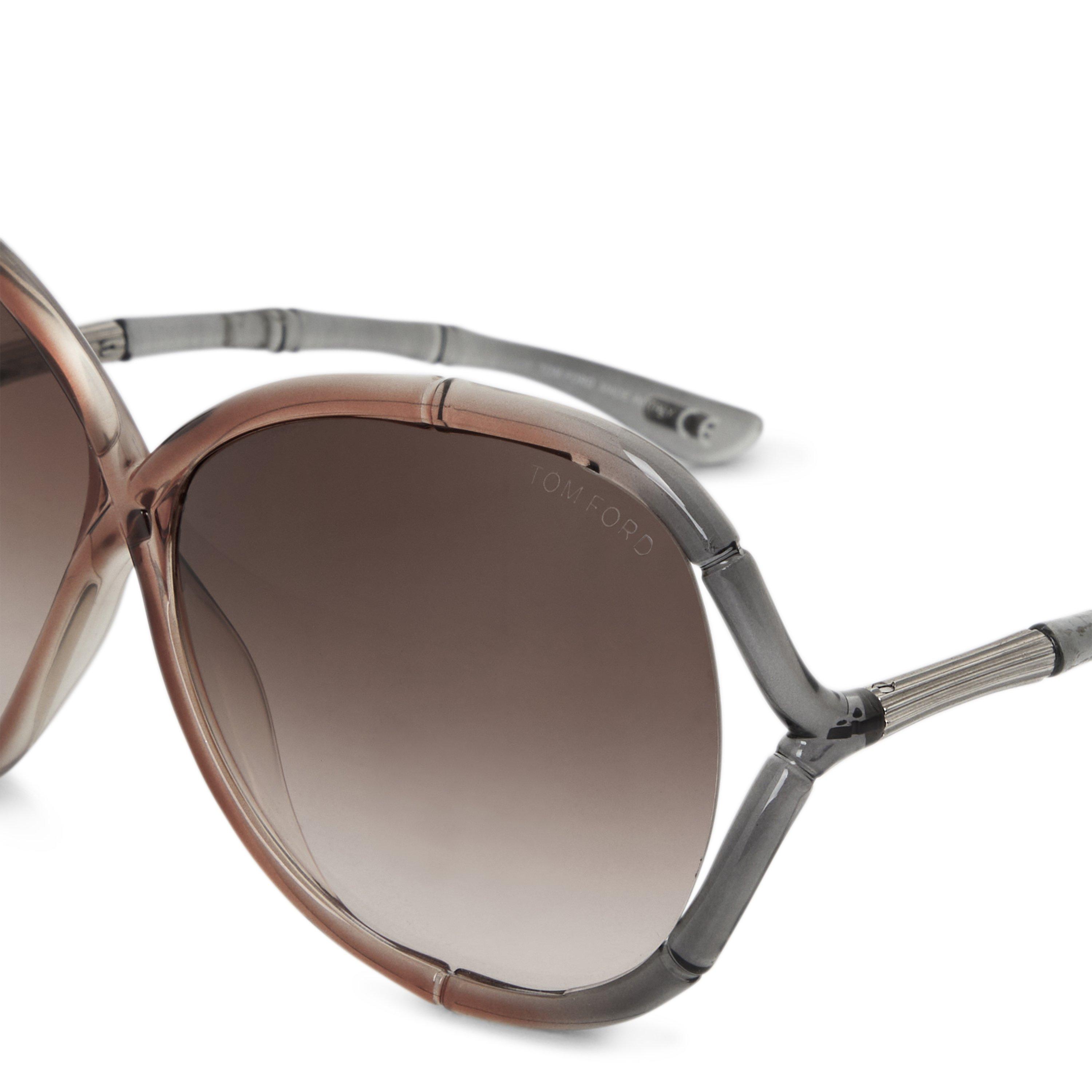 Not Applicable - Tom Ford - Women's TF74 Simone Square Sunglasses - 3