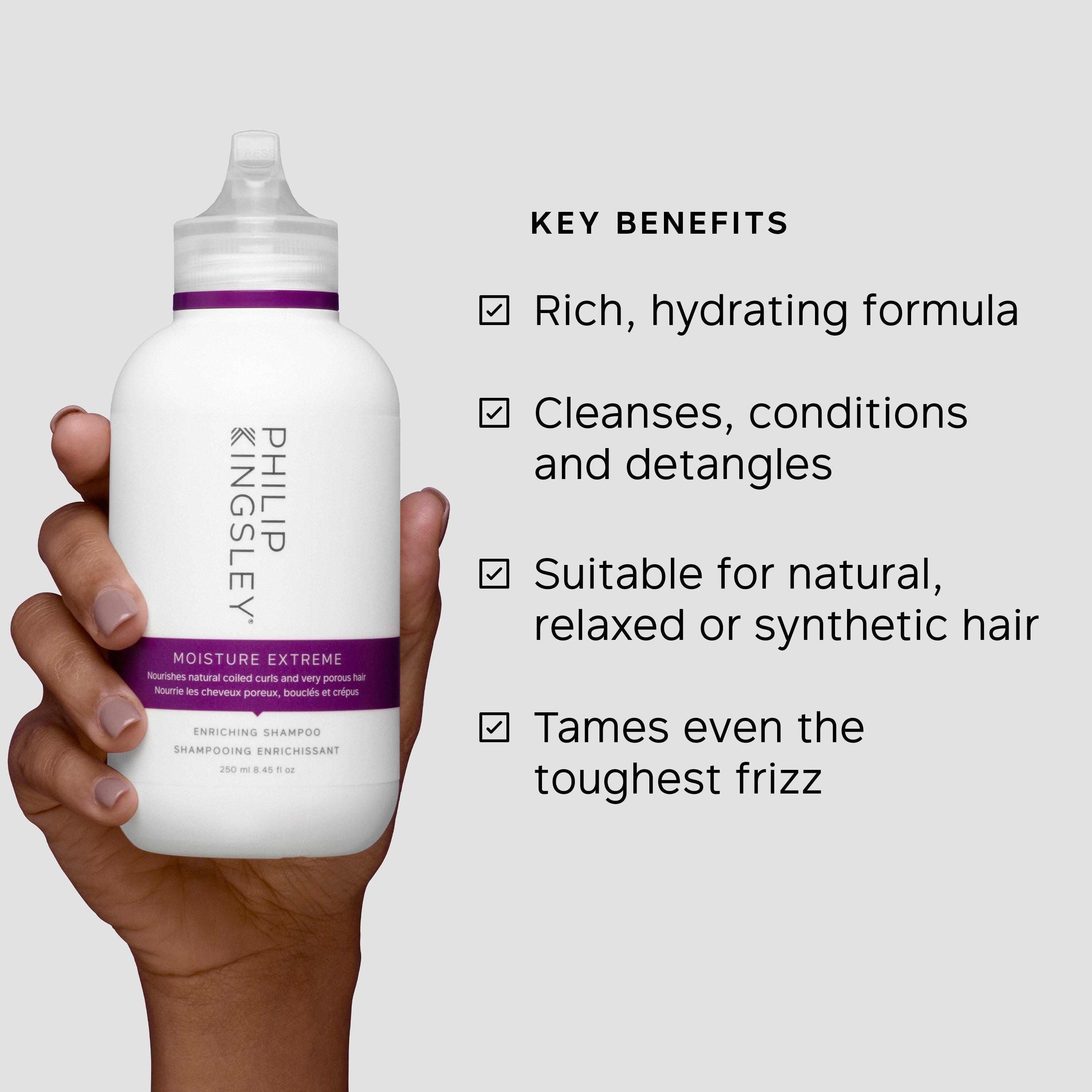 Clear - Philip Kingsley - Moisture Extreme Shampoo 250ml - 4