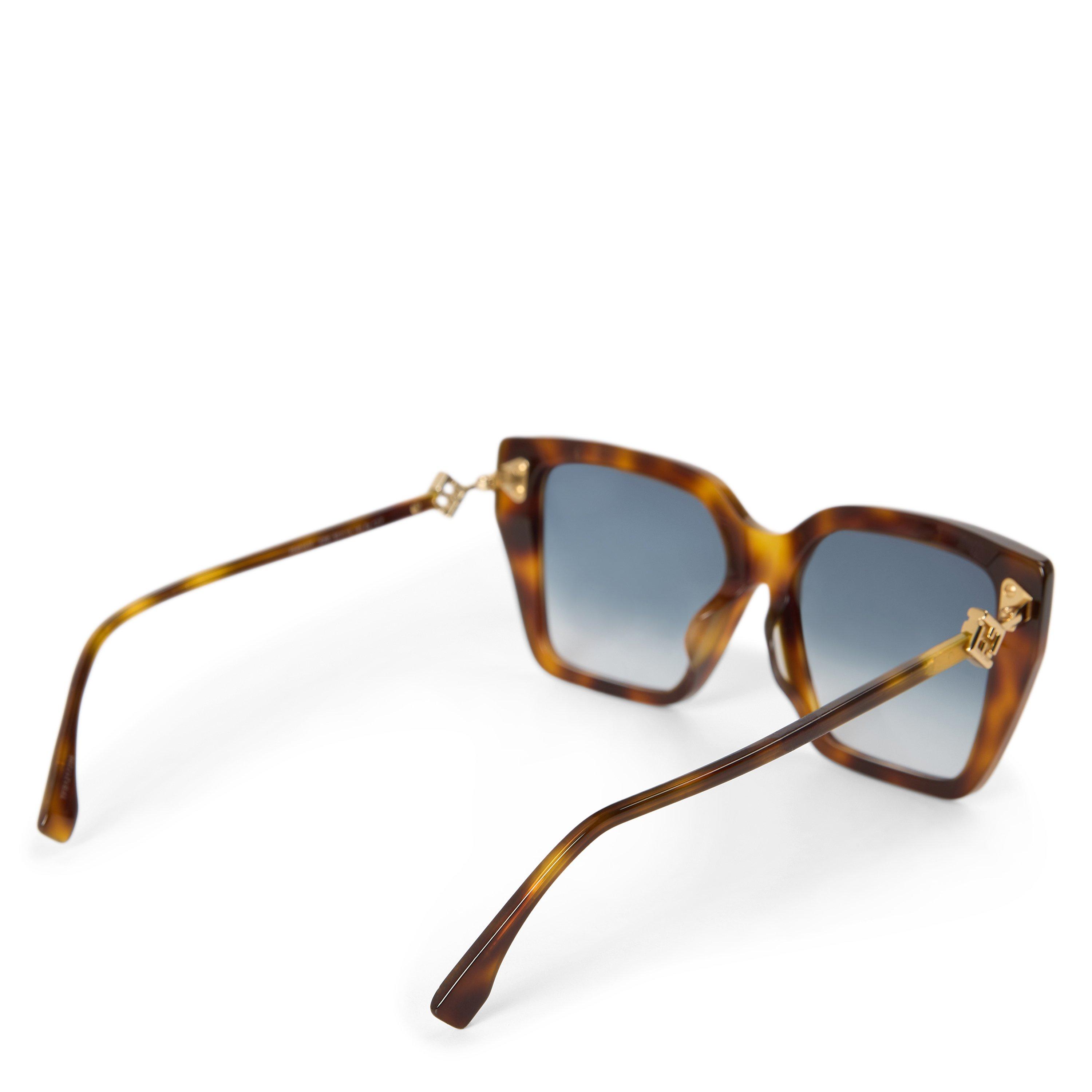 BROWN HAVANA - Fendi - FENDI F DIAMOND SQUARE AC - 2