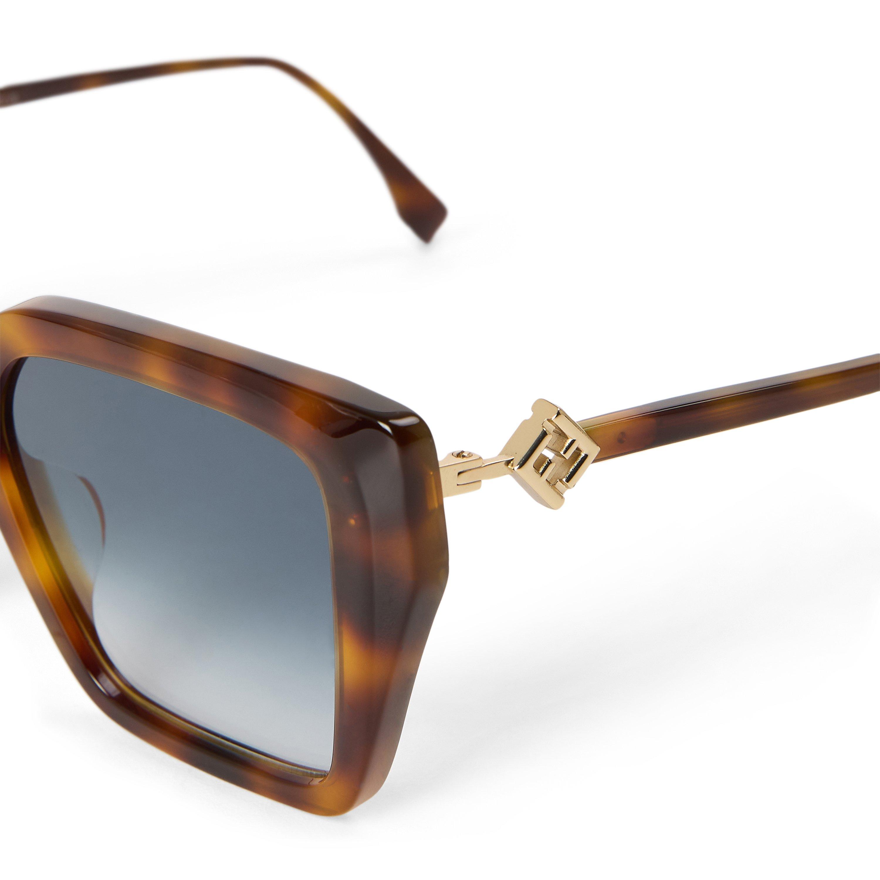 BROWN HAVANA - Fendi - FENDI F DIAMOND SQUARE AC - 3
