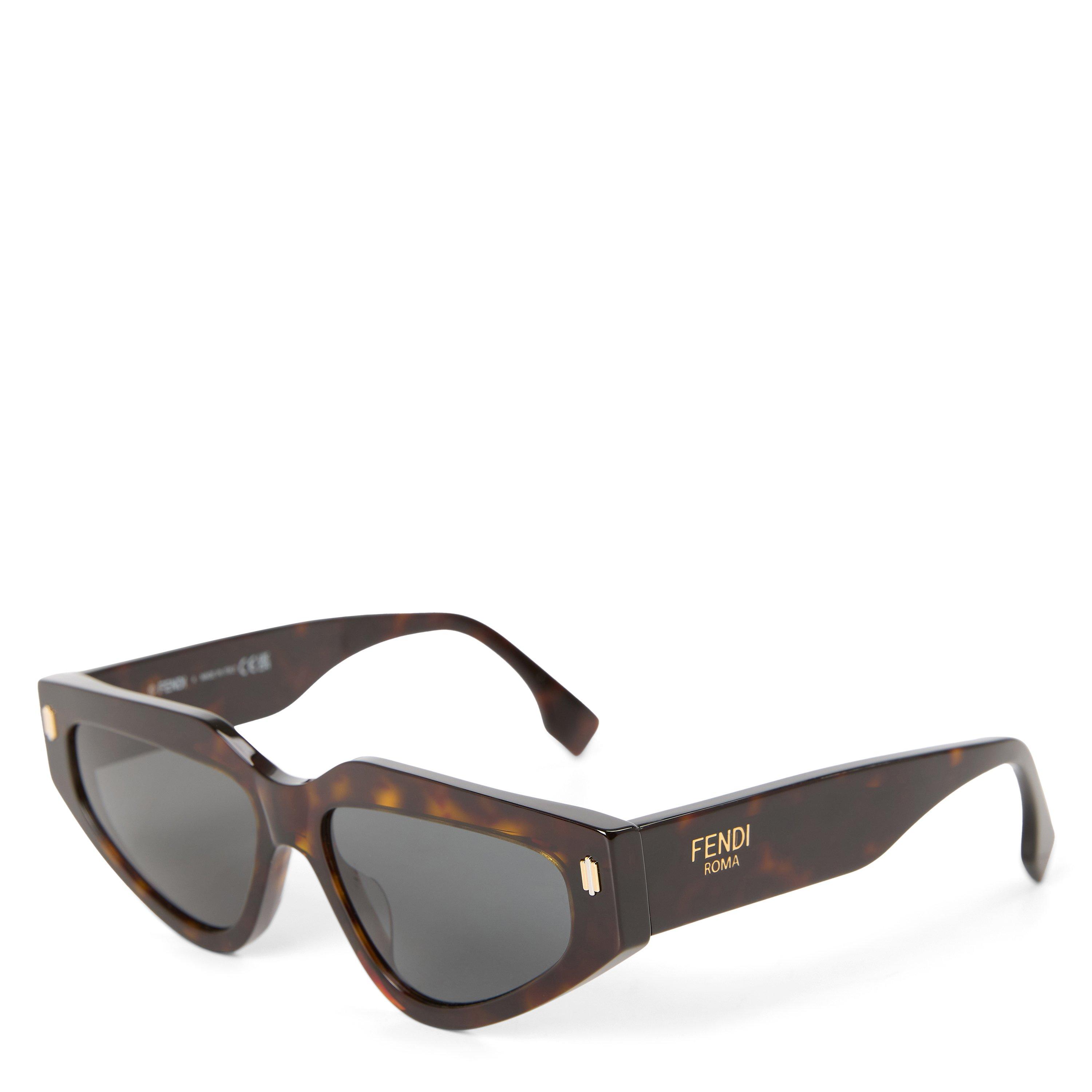 BROWN HAVANA - Fendi - FENDI ROMA F NARROW ACETA - 1