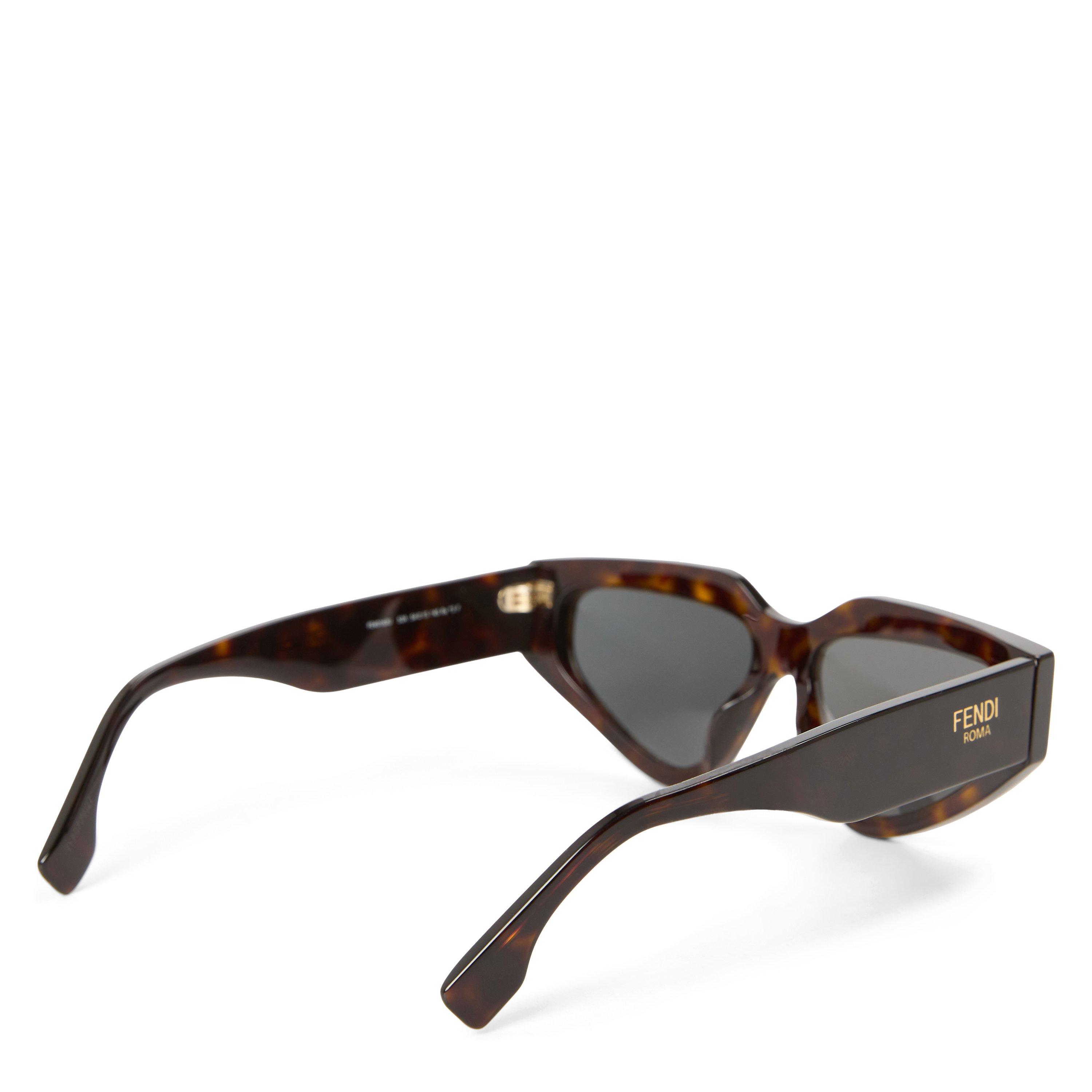 BROWN HAVANA - Fendi - FENDI ROMA F NARROW ACETA - 2