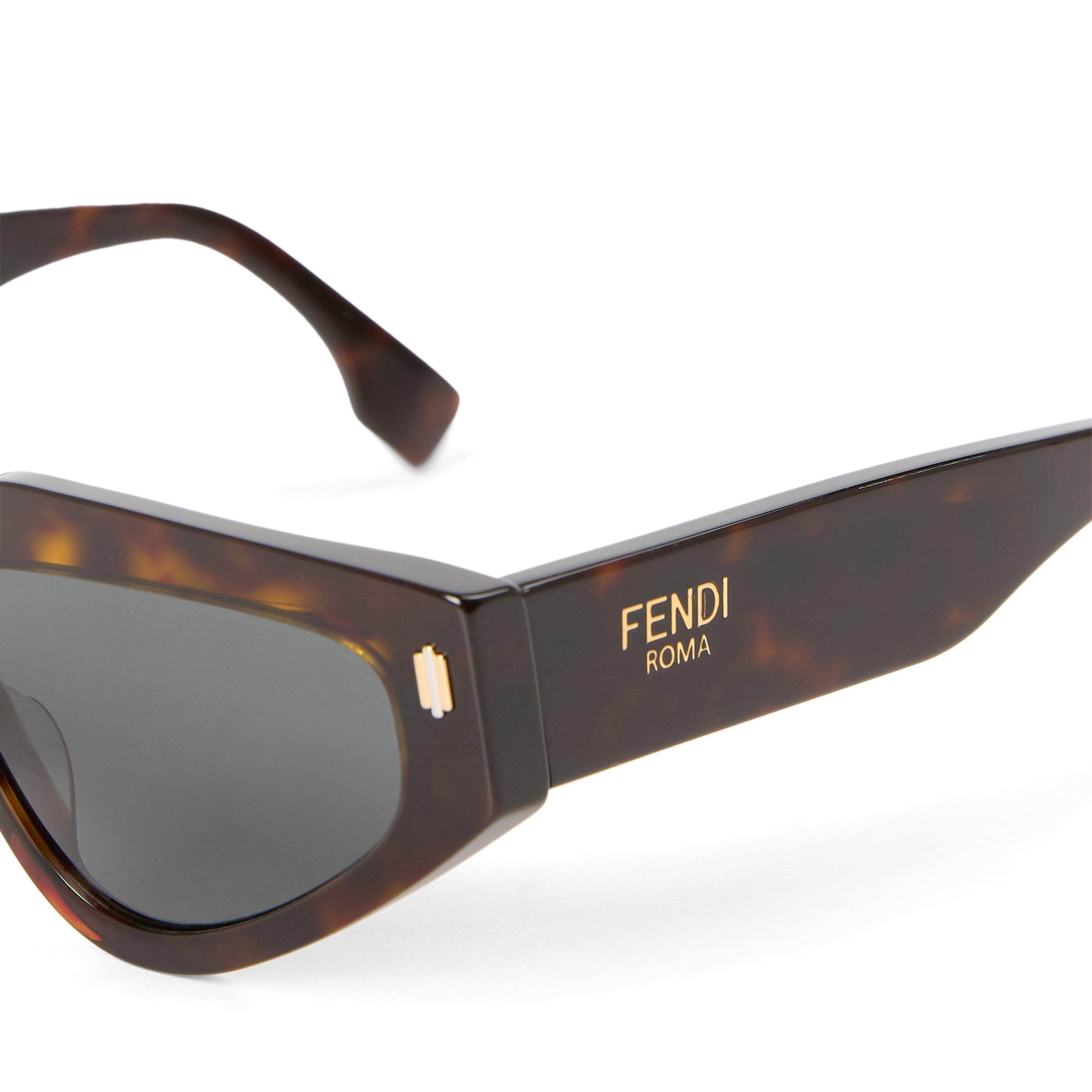 BROWN HAVANA - Fendi - FENDI ROMA F NARROW ACETA - 3