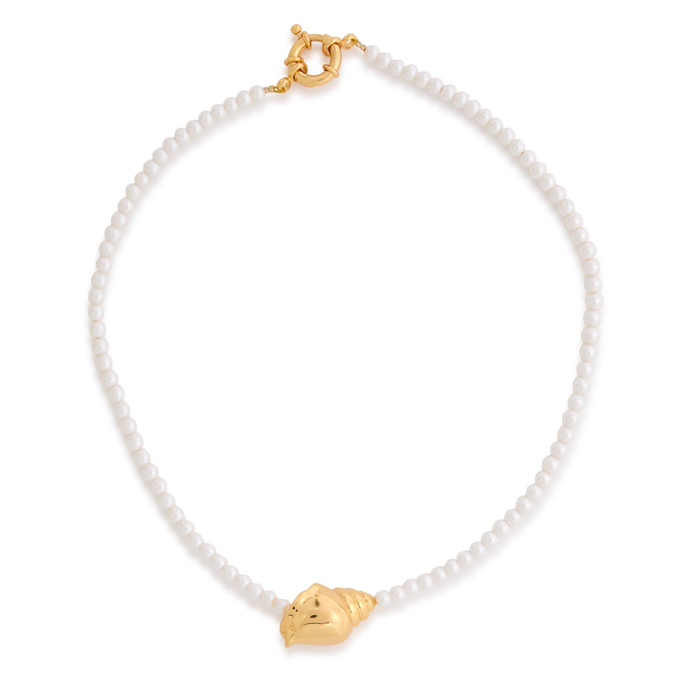 PEARL - Timeless Pearly - PEARL WITH SHELL CHARM NKL