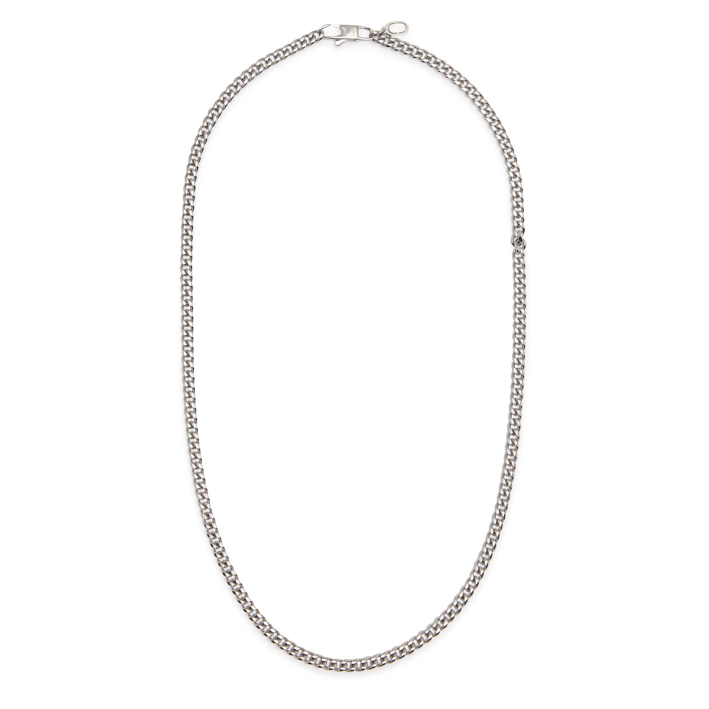 SILVER - CRAFTD - CRFTD NKLCE CUBAN 8MM 50CM