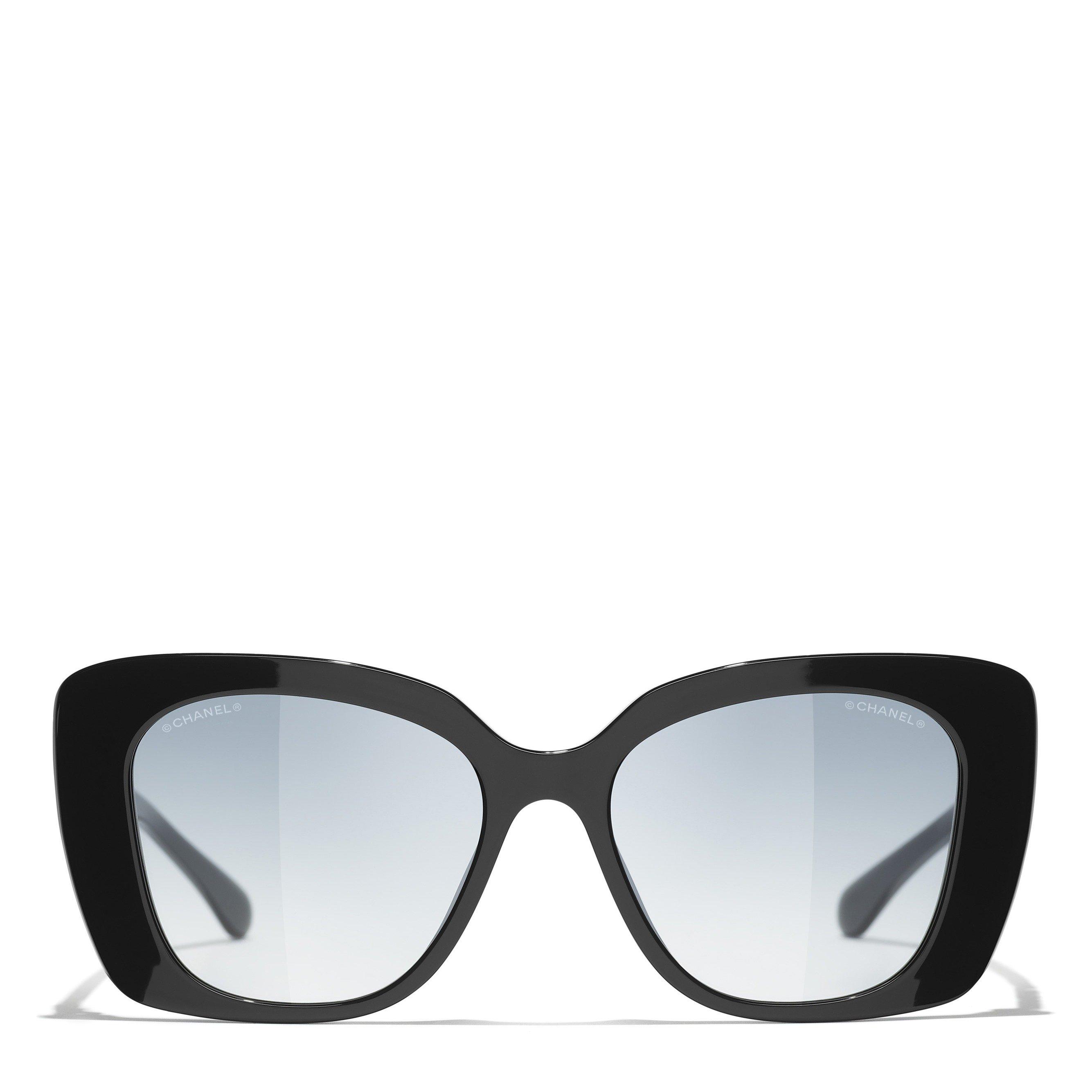 BLACK - CHANEL - CHANEL F ACETATE CATEYE SG - 2