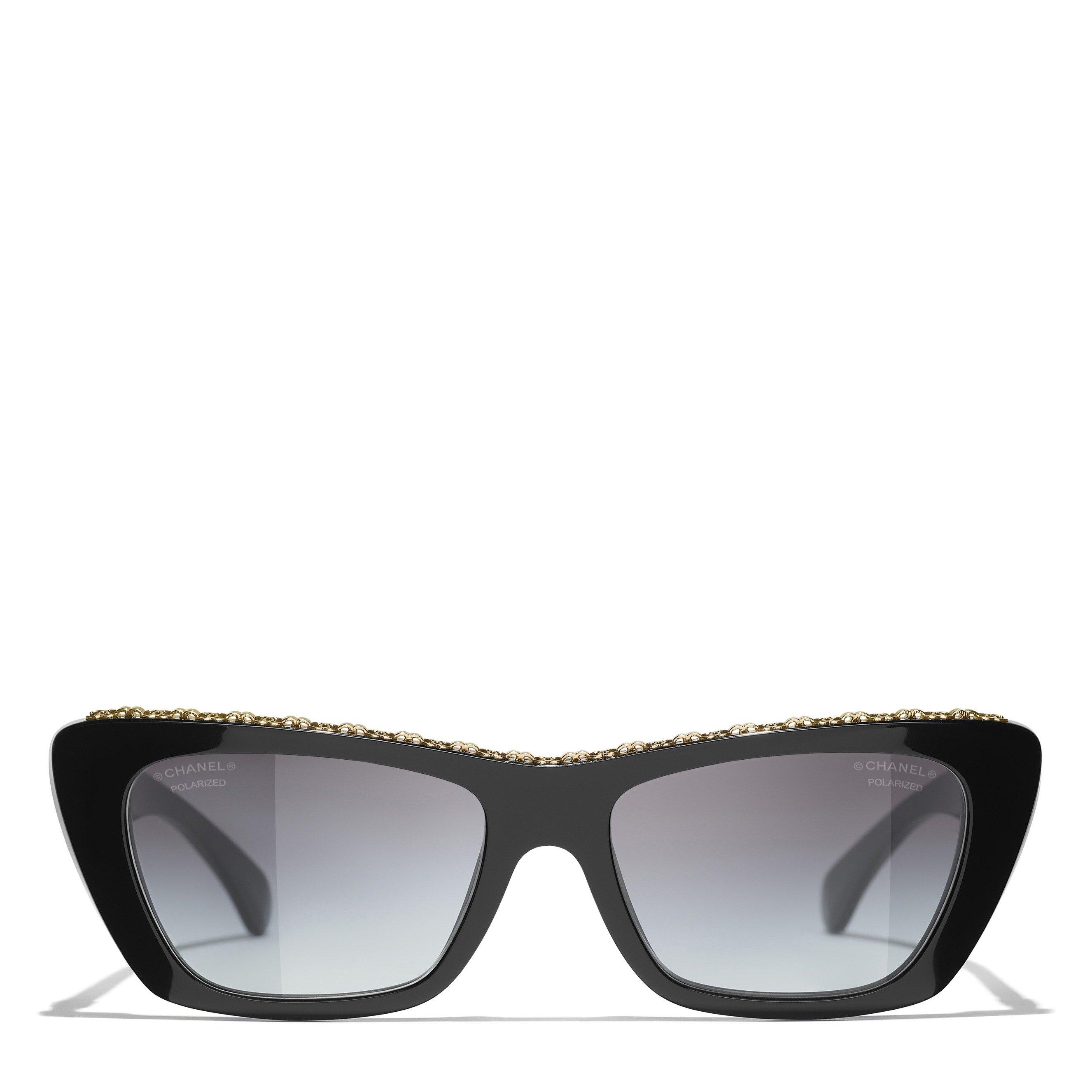BLACK - CHANEL - CHANEL F ACTETAE CAT EYE SG - 2