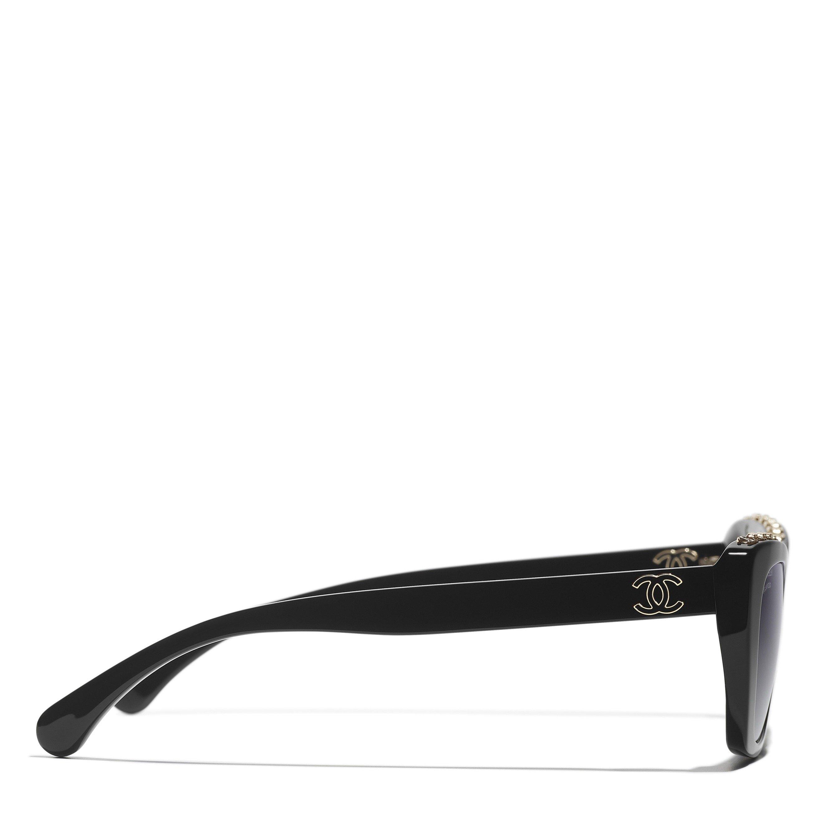 BLACK - CHANEL - CHANEL F ACTETAE CAT EYE SG - 3
