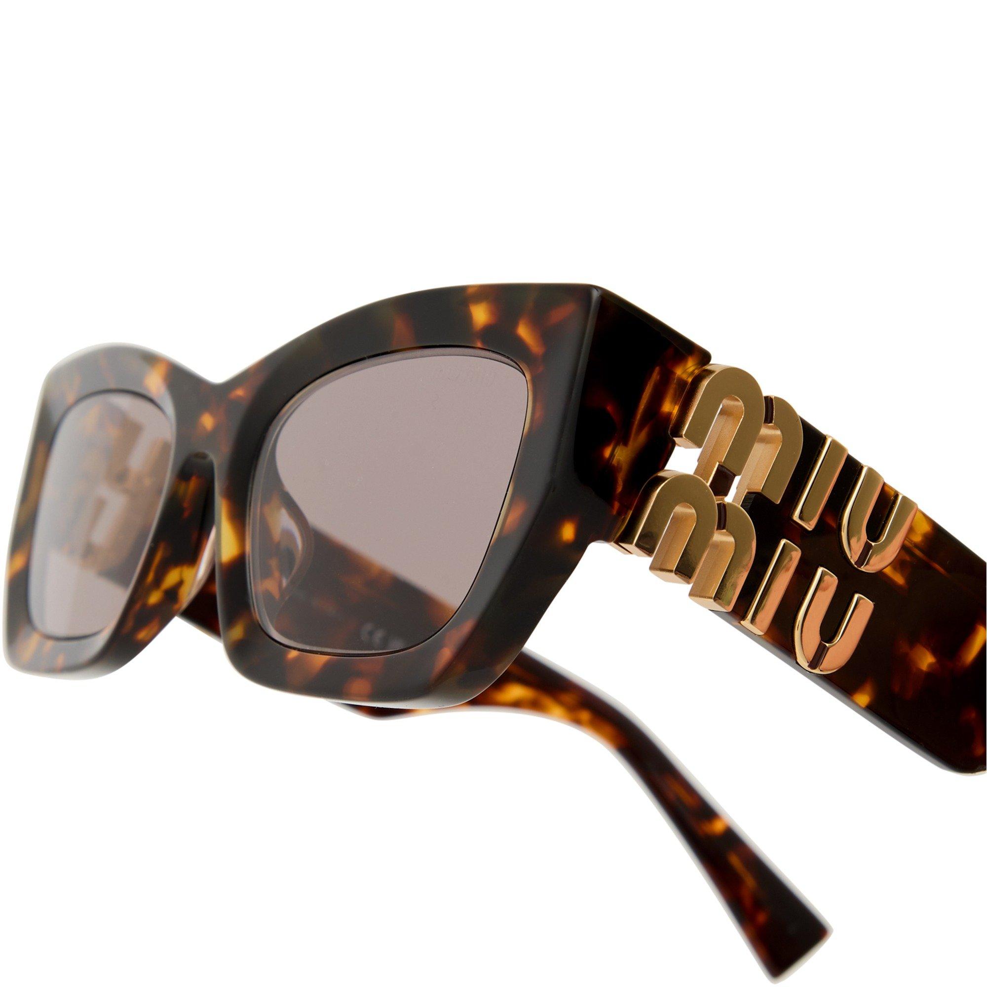 BROWN HAVANA - Miu Miu - MIU MIU F GLIMPSE CATEYE ACETA - 3