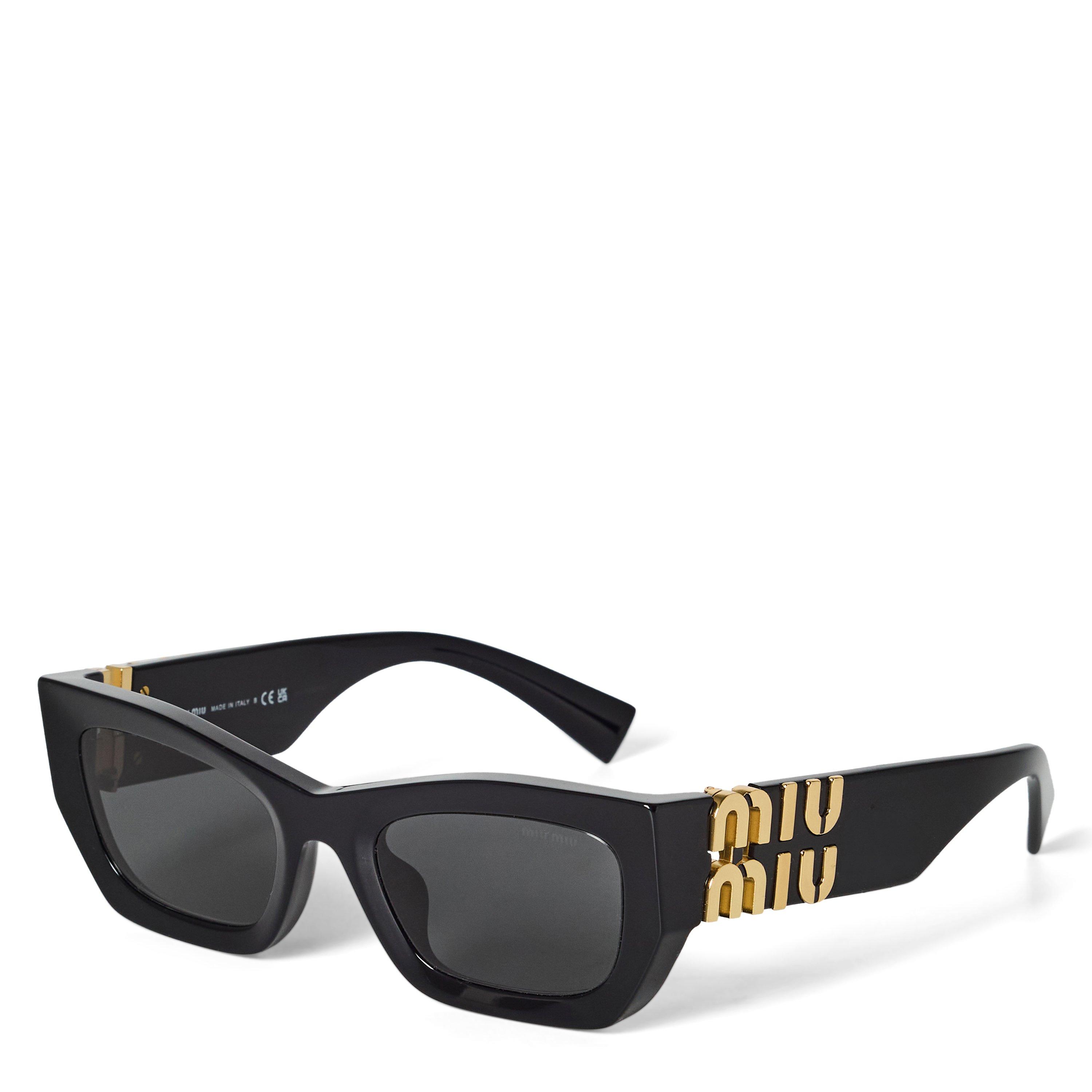 BLACK - Miu Miu - MIU MIU F GLIMPSE CATEYE ACETA - 1