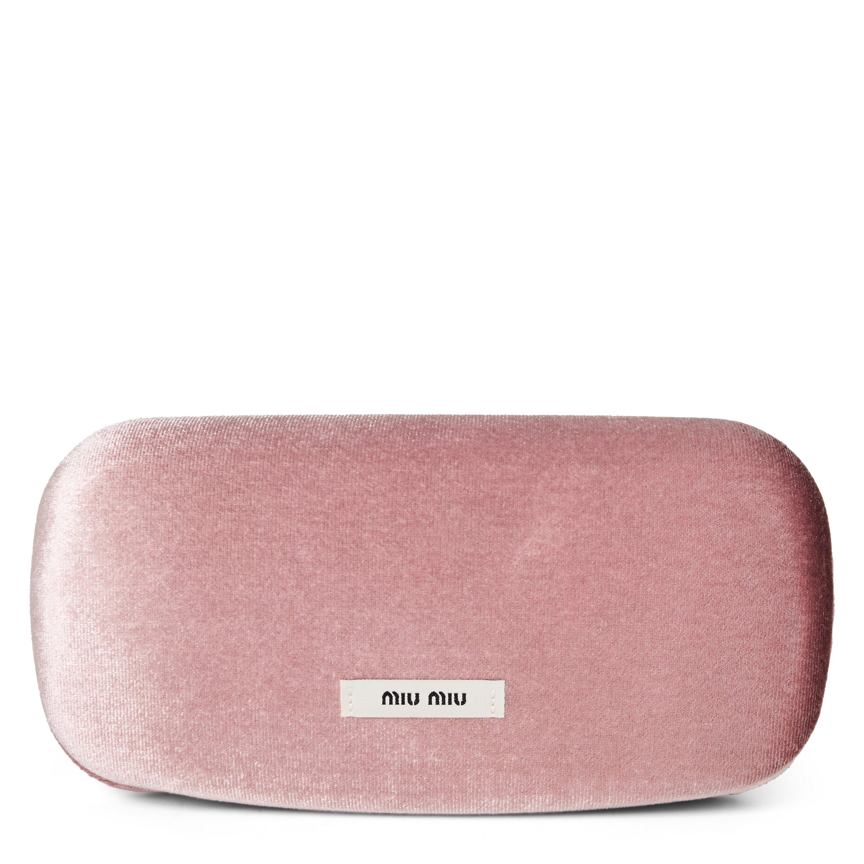 BLACK - Miu Miu - MIU MIU F GLIMPSE CATEYE ACETA - 4