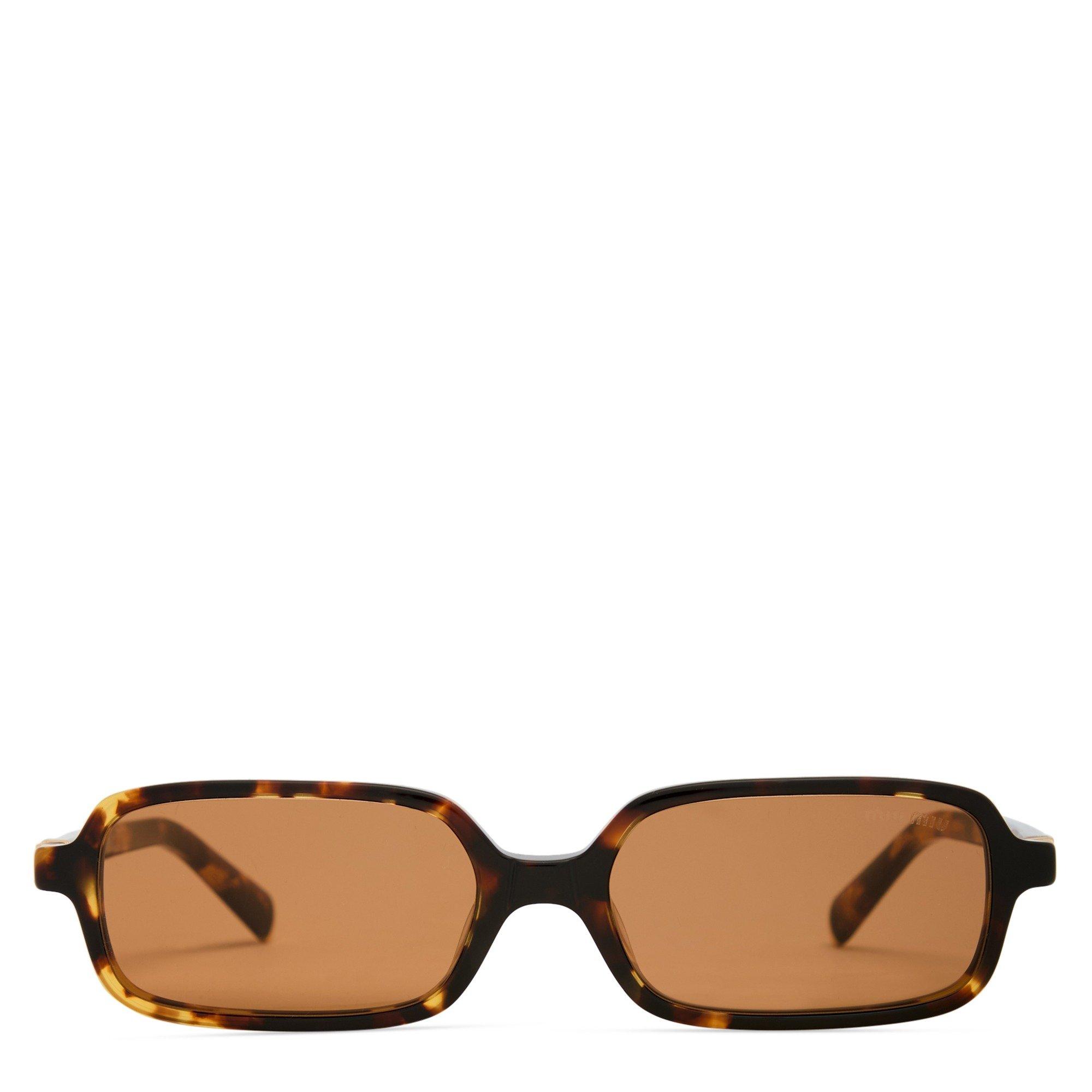 BROWN HAVANA - Miu Miu - MIU MIU F REGARD RECTANGLE ACE - 2