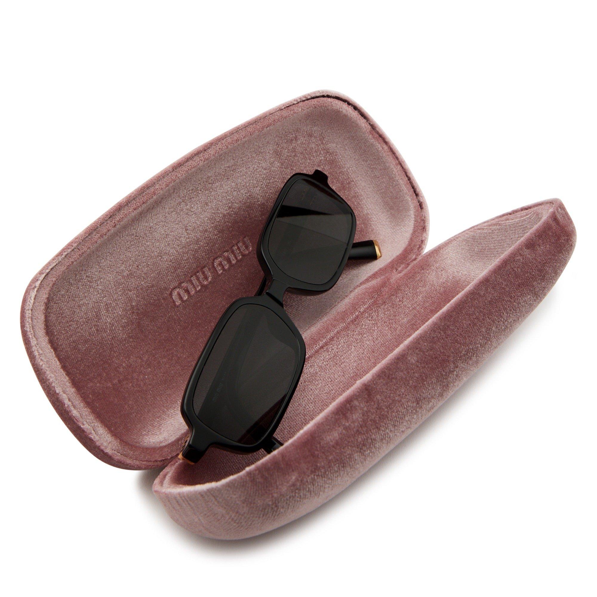 BLACK - Miu Miu - MIU MIU F REGARD RECTANGLE ACE - 4