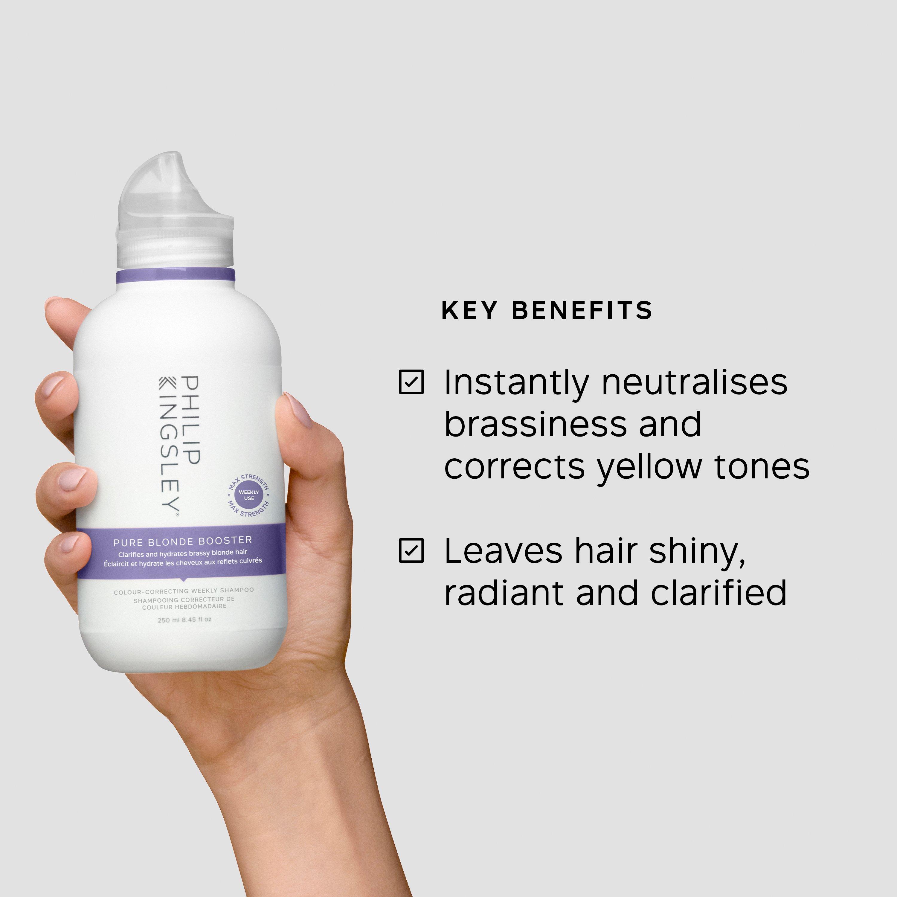 Clear - Philip Kingsley - Pure Blonde Booster Shampoo 250ml - 4