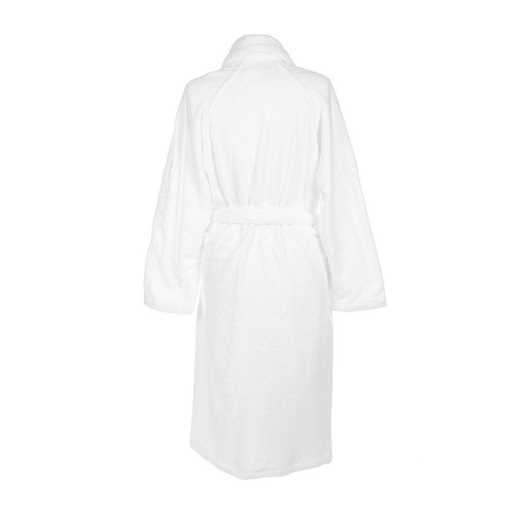 White - Ralph Lauren Home - RalphLaurenHome Langdon Bath Robe - White - 3