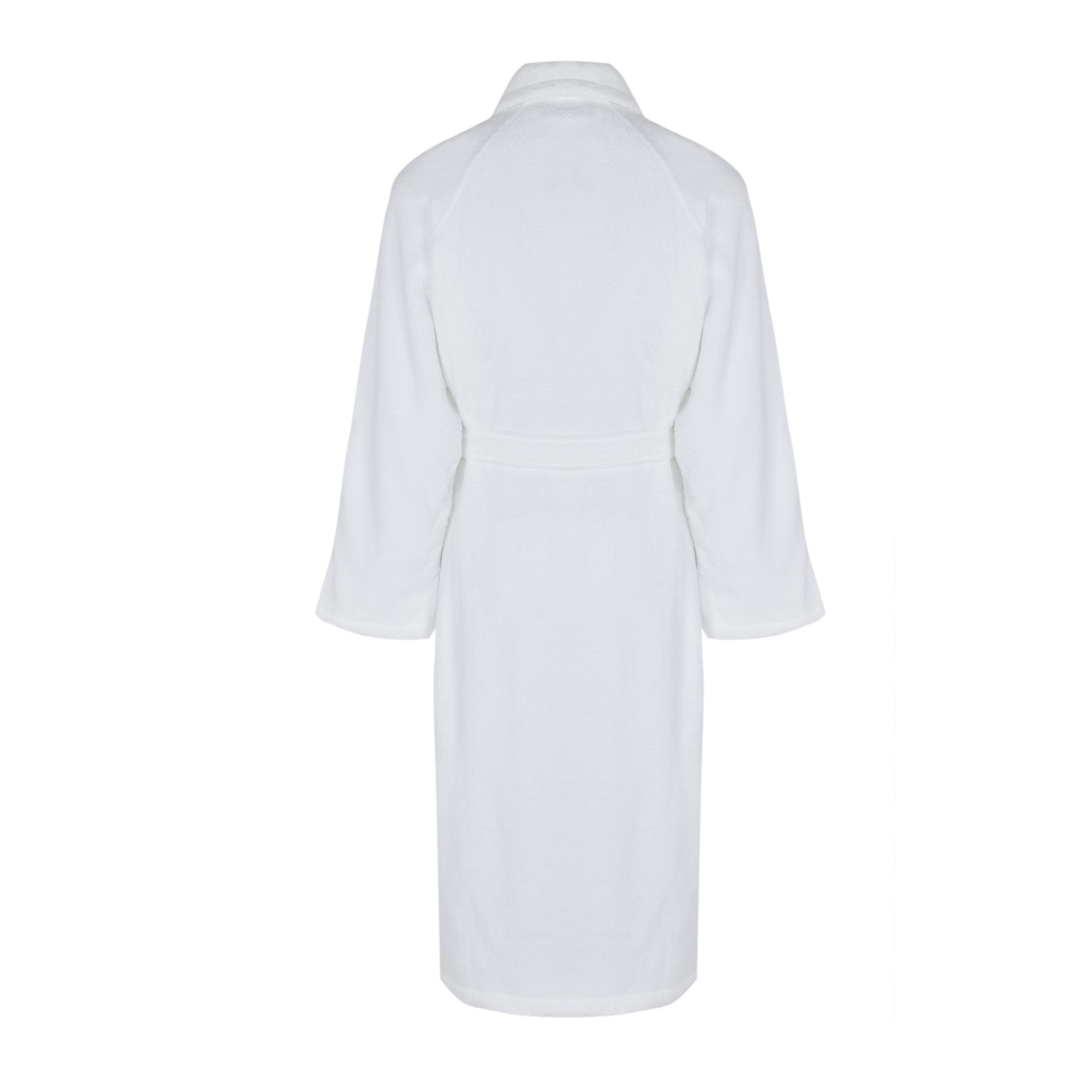 White - Ralph Lauren Home - RalphLaurenHome Langdon Bath Robe - White - 6