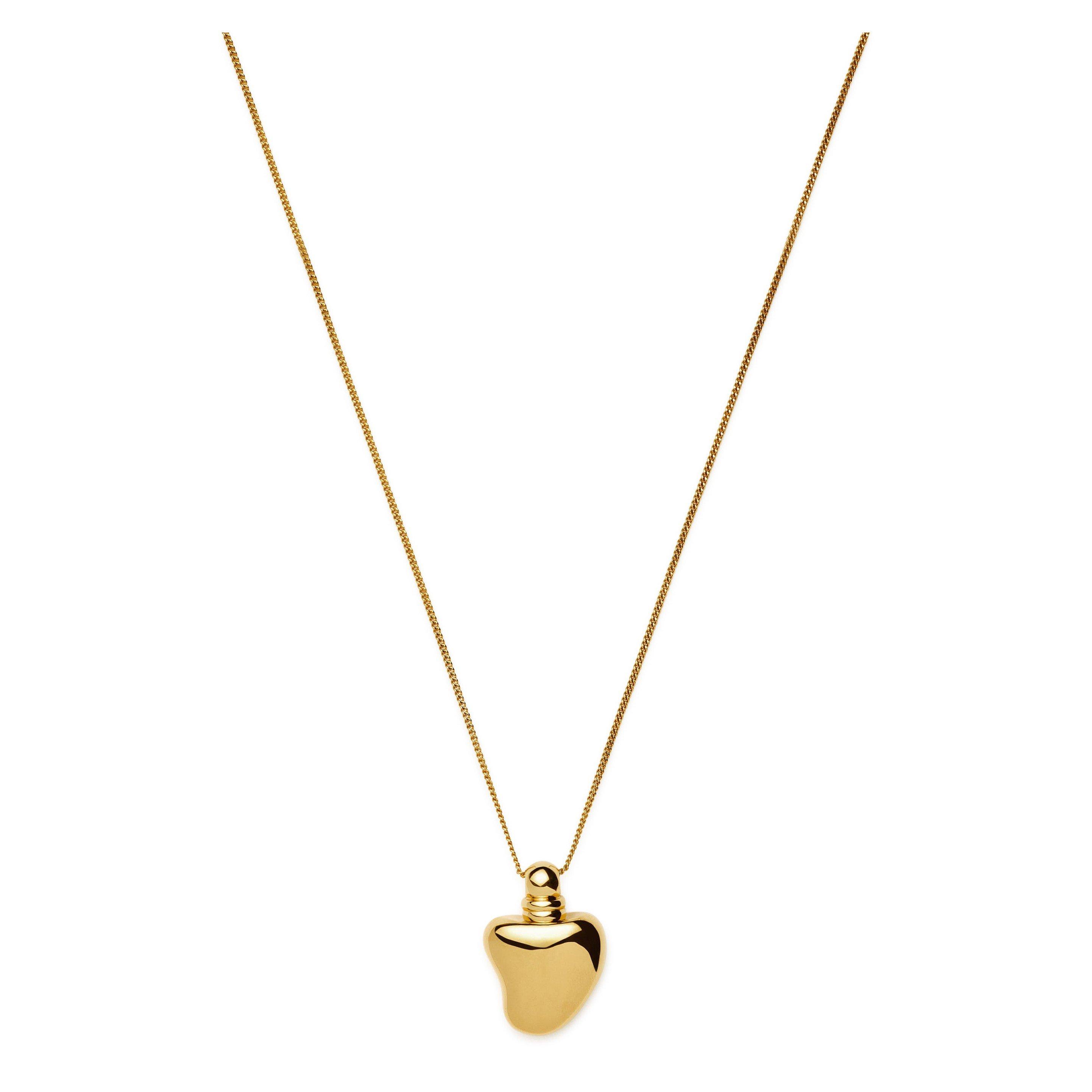 GOLD - Missoma - HEART BOTTLE PENDANT NECKLACE