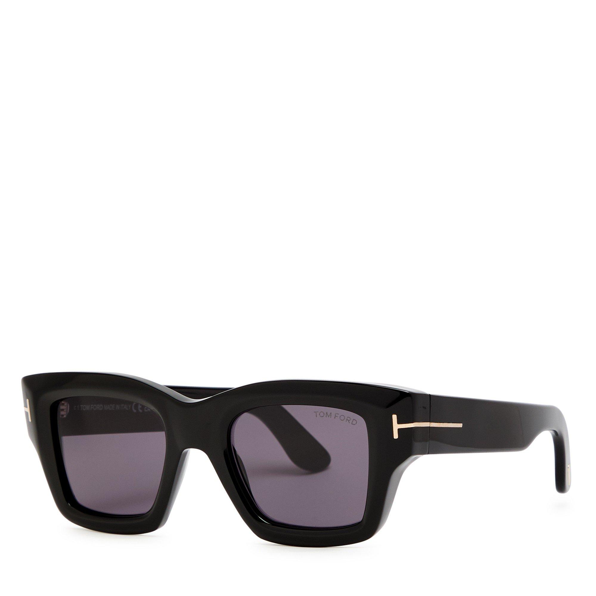 BLACK - Tom Ford - TF ILIAS ACETATE SUNGLASSES