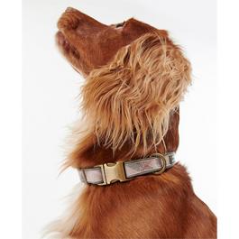 Barbour Reflective Tartan Dog Collar