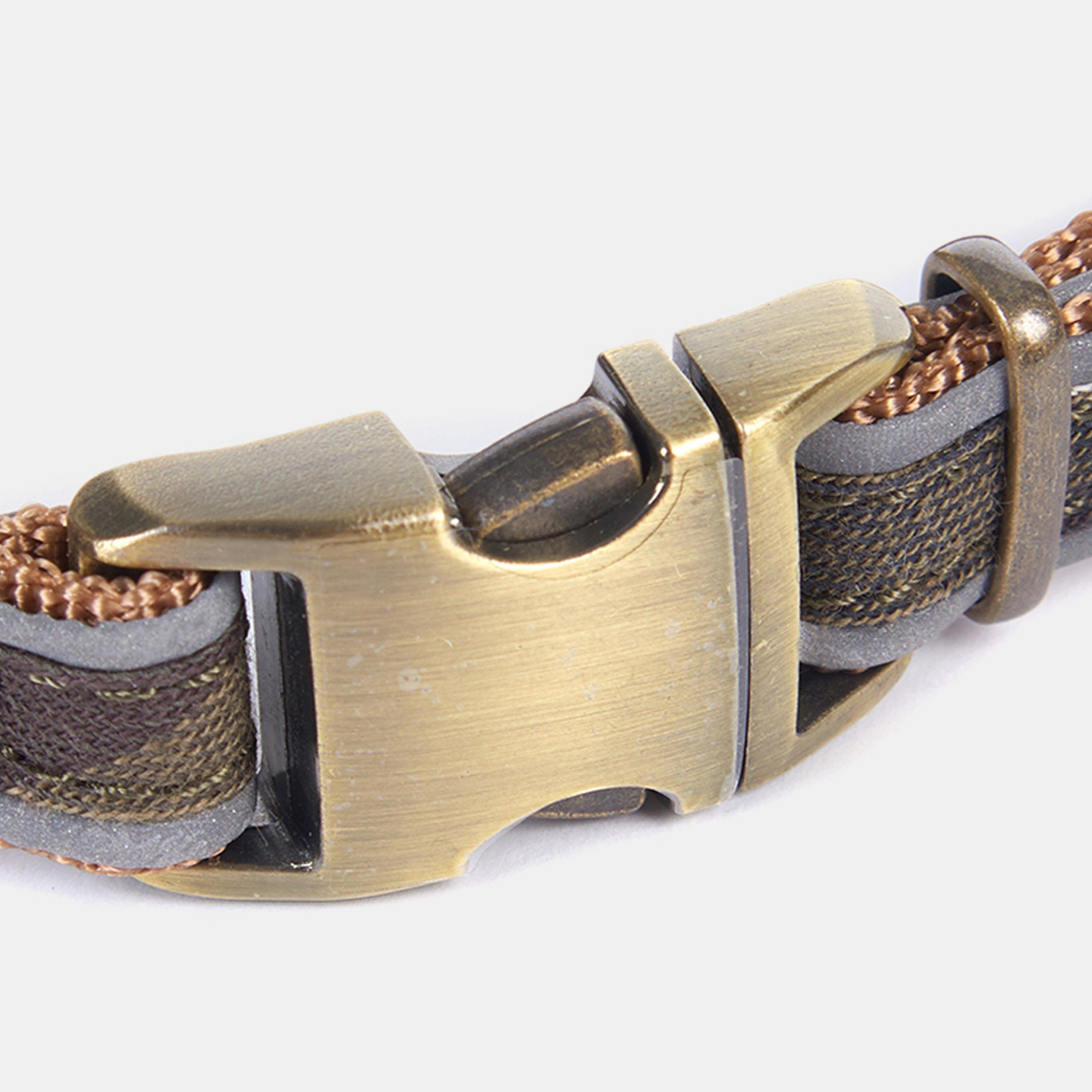 Classic Tartan - Barbour - Classic Dog Collar with Metal Hardware - 3