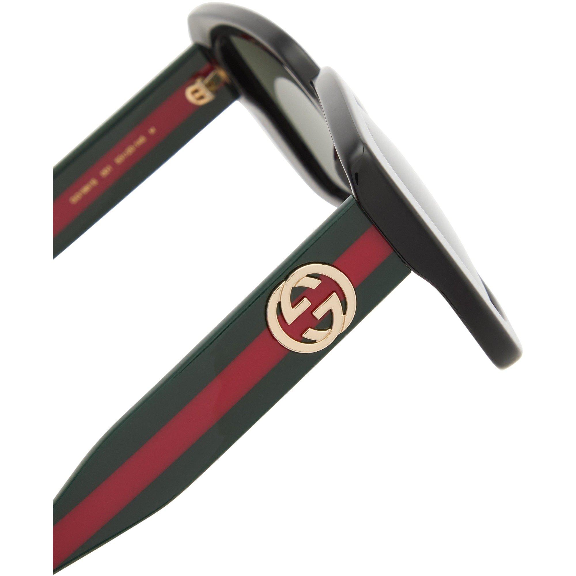 BLACK AND OTHER - Gucci - GUCCI F LOGO SQUARE ACETATE SG - 3