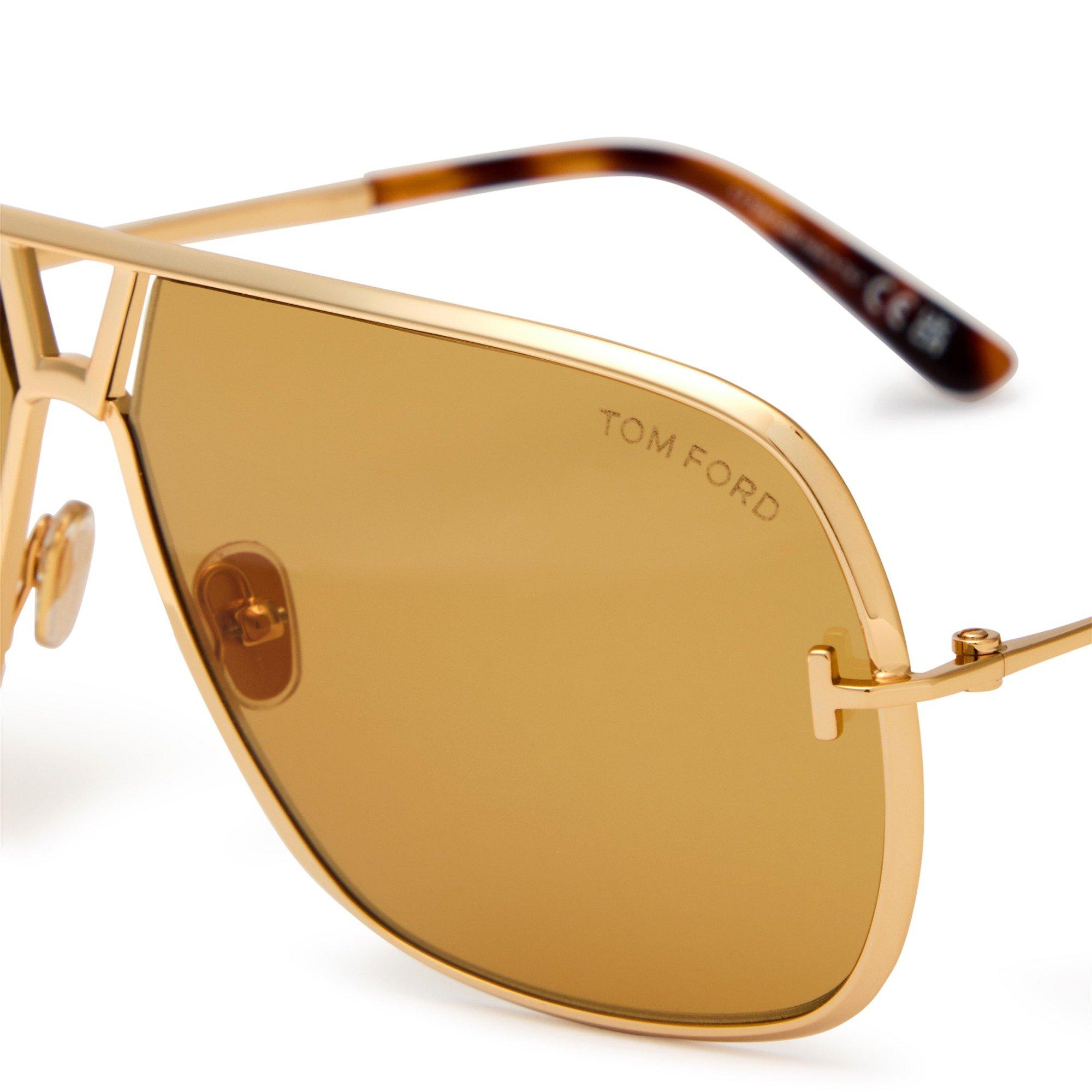 GOLD AND OTHER - Tom Ford - TF M STAVROS AVIATOR METAL SG - 3