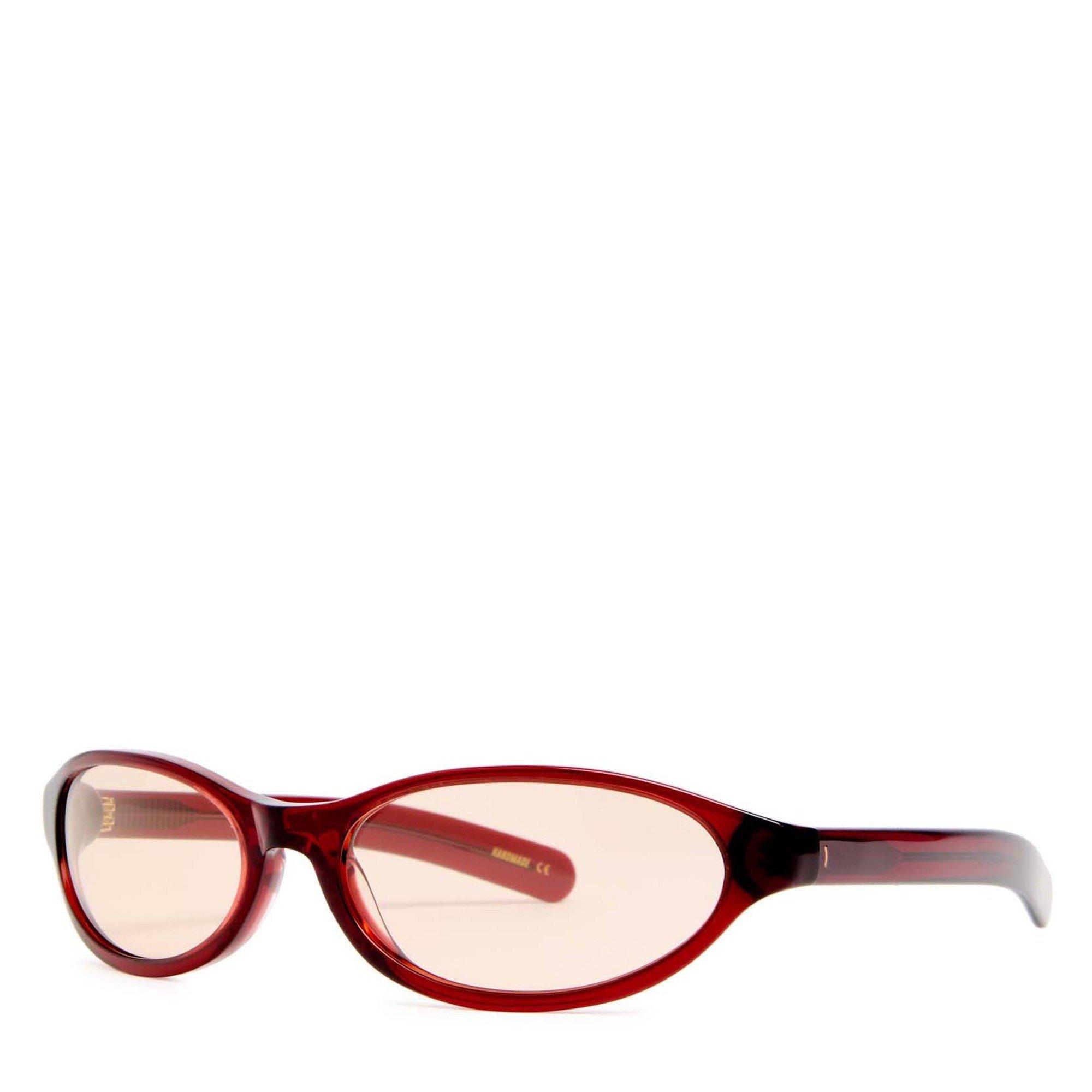 RED - Flatlist Eyewear - FL OLYMPIA OVAL ACETATE SG