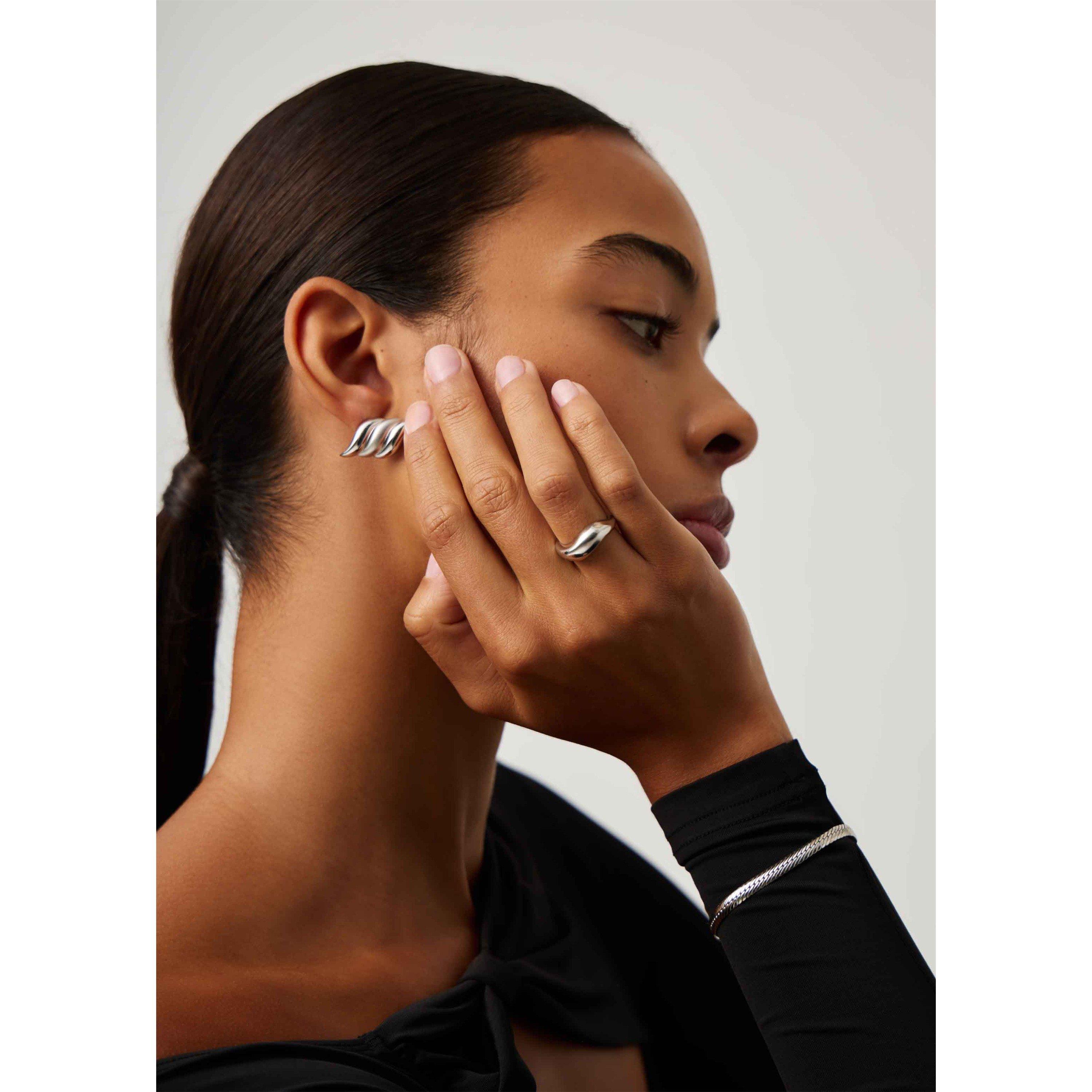 SILVER - Missoma - SAVI SIGNATURE STACKING RING - 3