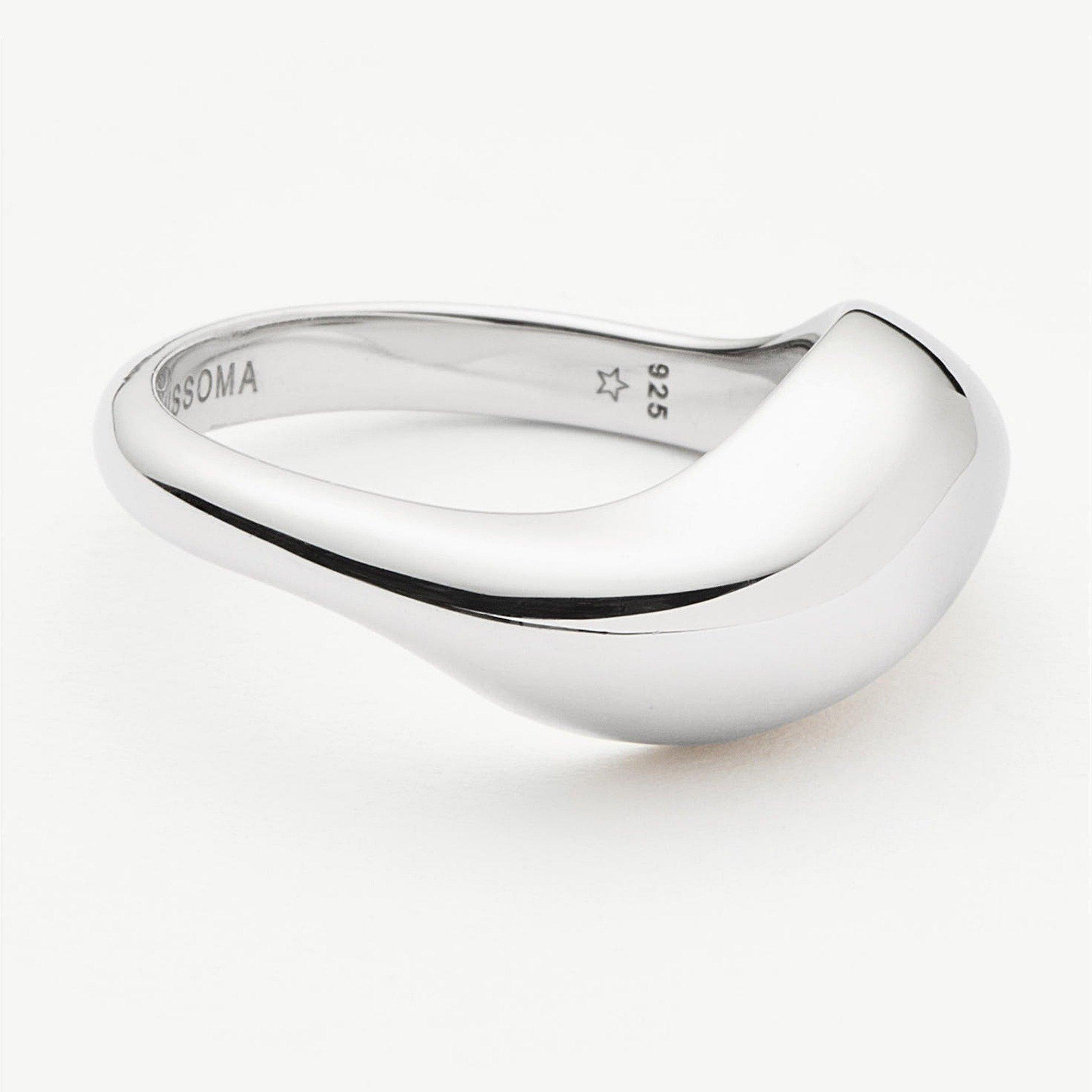 SILVER - Missoma - SAVI SIGNATURE STACKING RING - 4