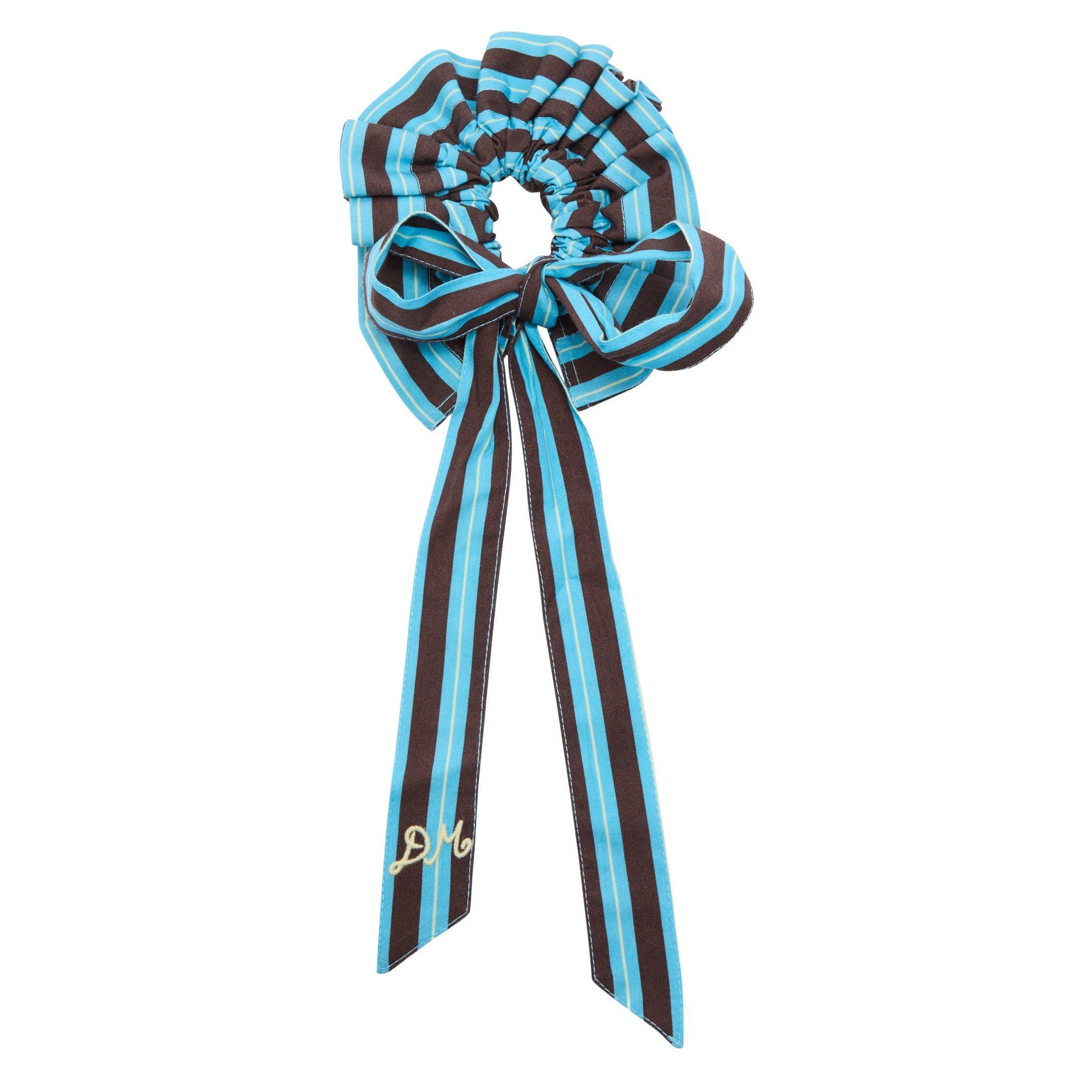 BLUE AND OTHER - Damson Madder - ACC GARTER SCRUNCHIE - 1