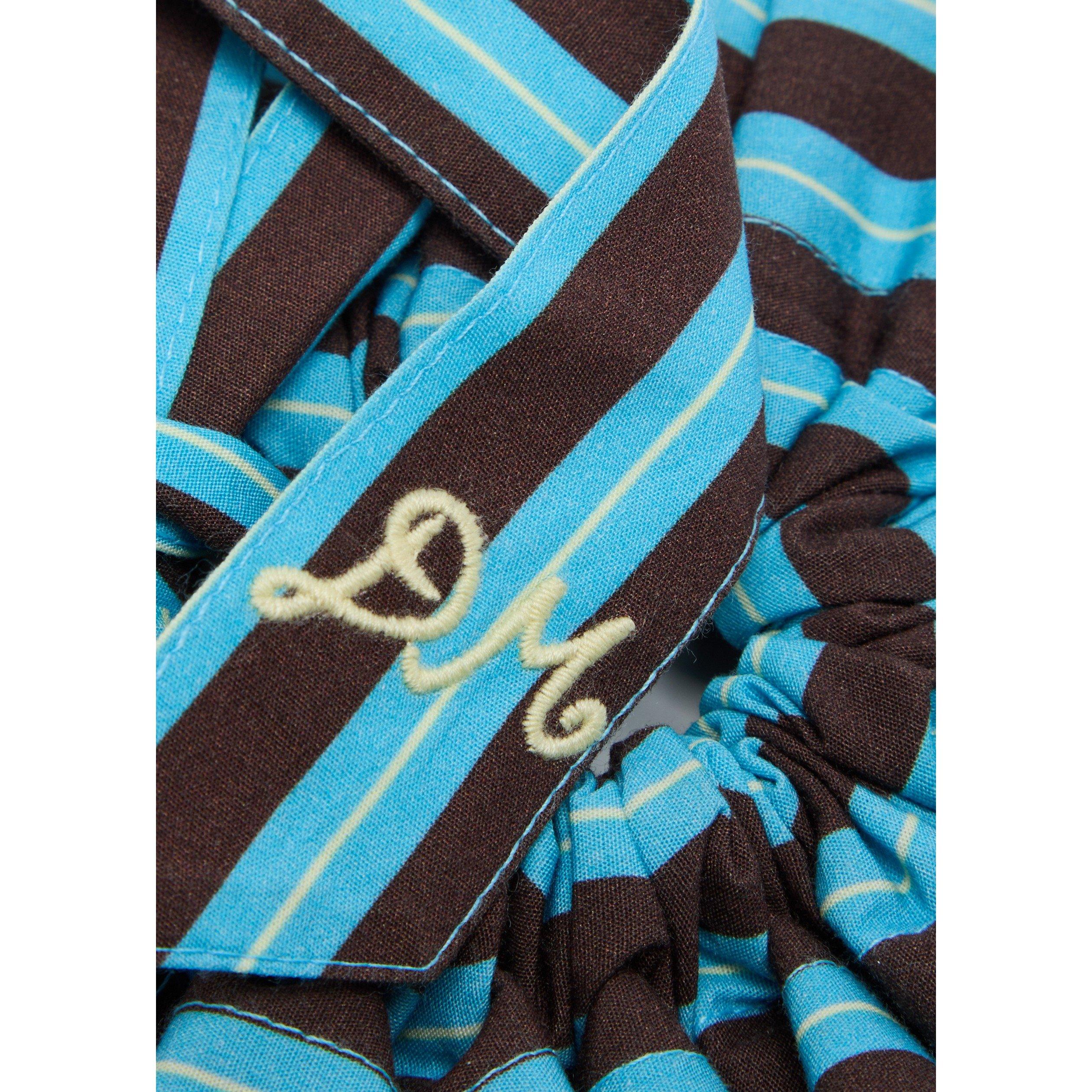 BLUE AND OTHER - Damson Madder - ACC GARTER SCRUNCHIE - 2