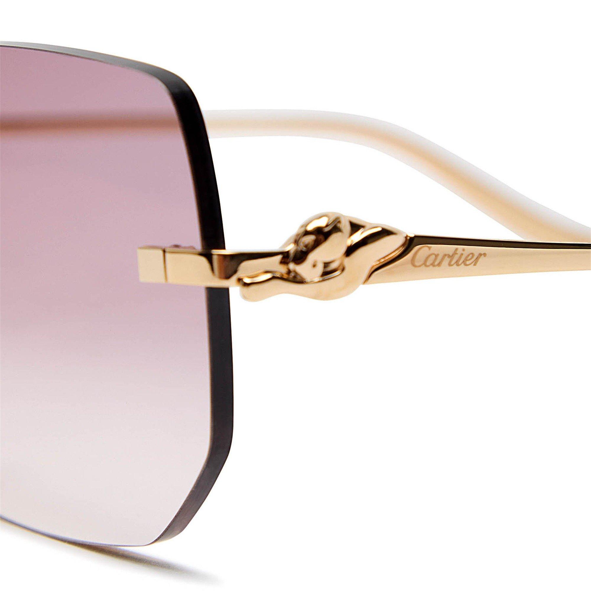 PURPLE OTHER - Cartier - CARTIER PANTHERE RIMLESS SG - 3